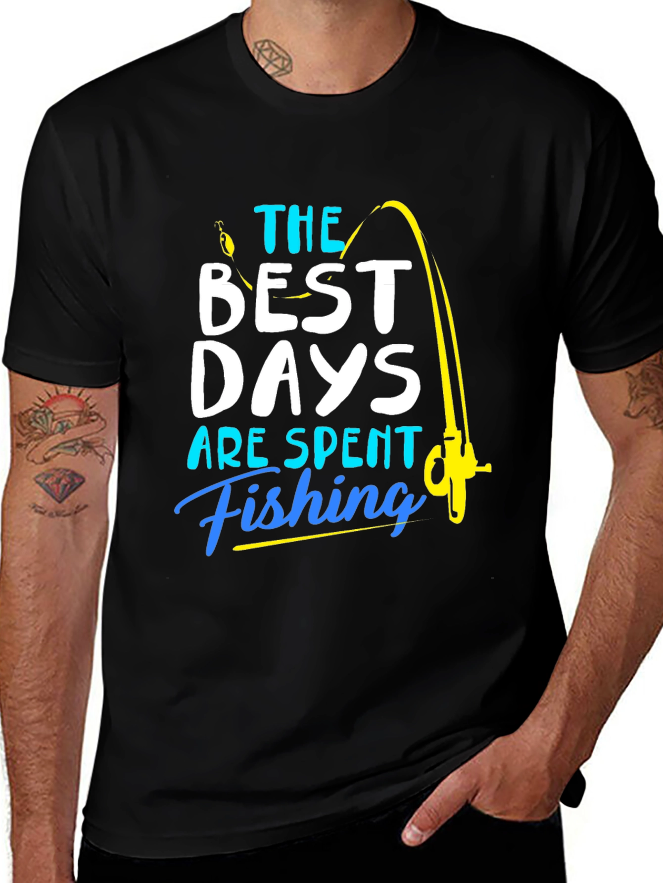 Fishing T-Shirt: Best Days are Spent Fishing