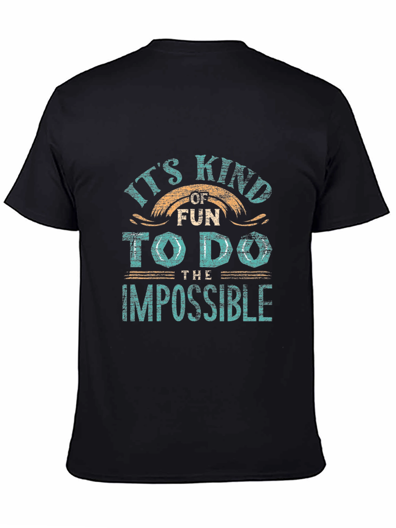 Impossible Fun Graphic Tee - Soft Cotton Casual Wear