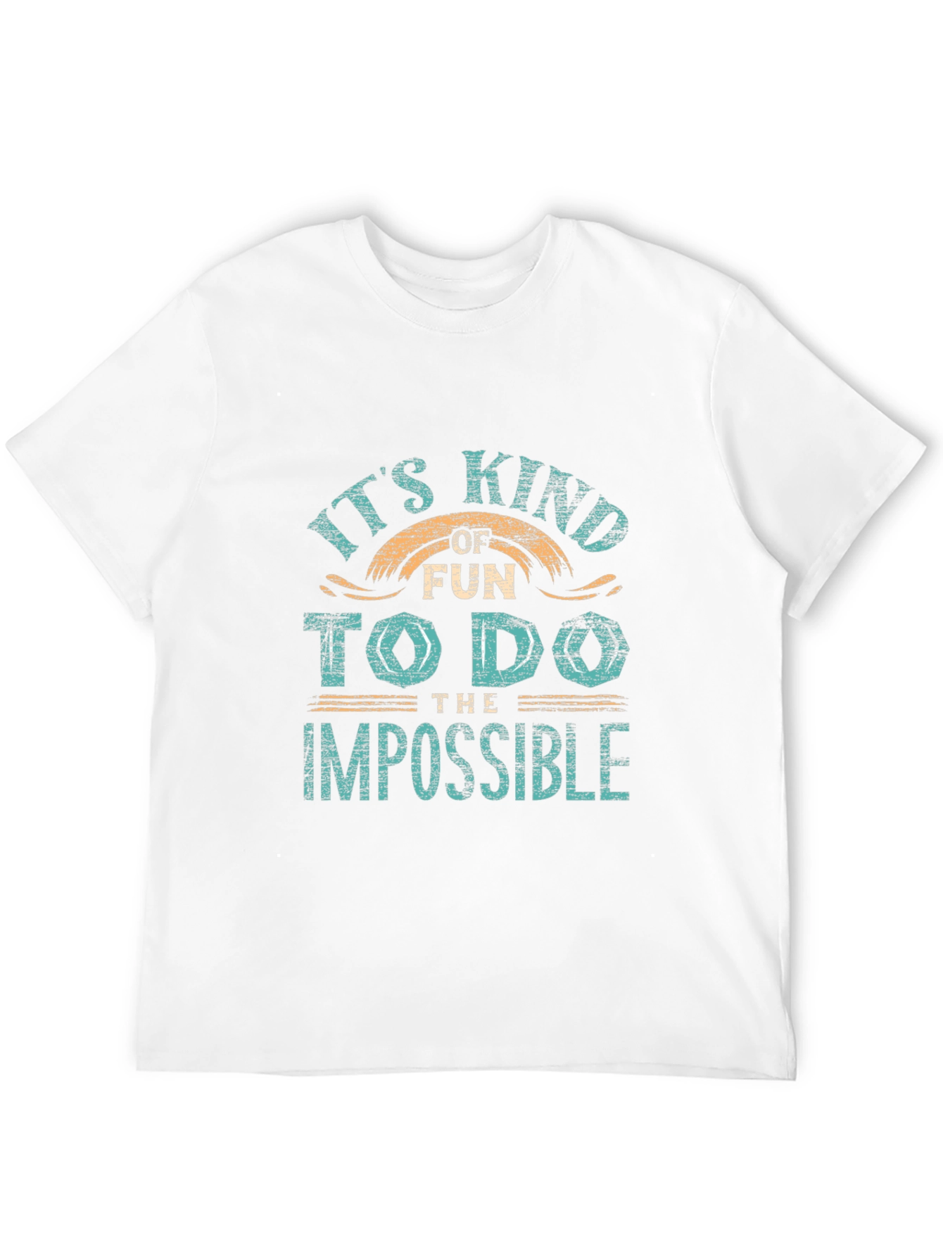 Impossible Fun Graphic Tee - Soft Cotton Casual Wear