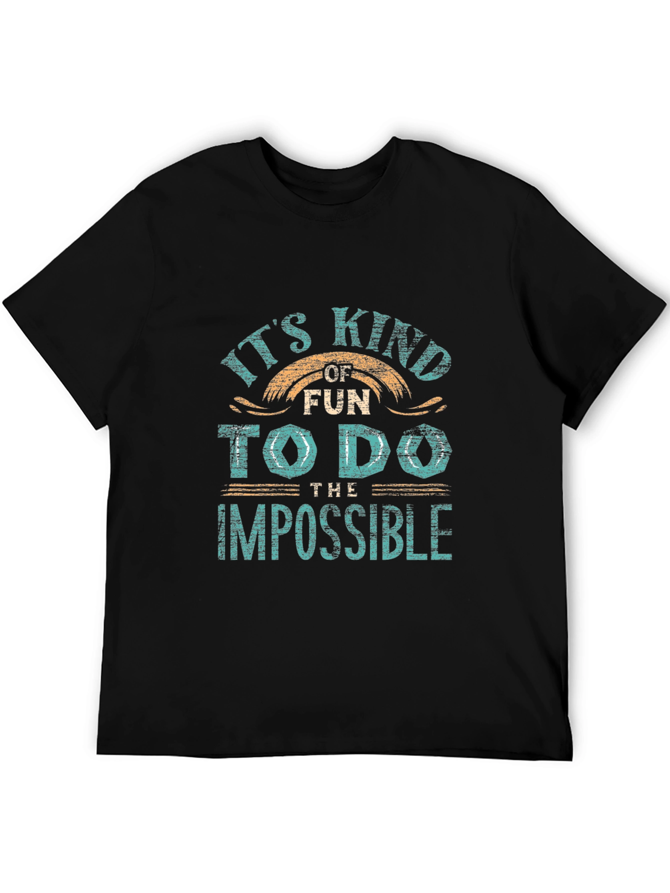 Impossible Fun Graphic Tee - Soft Cotton Casual Wear
