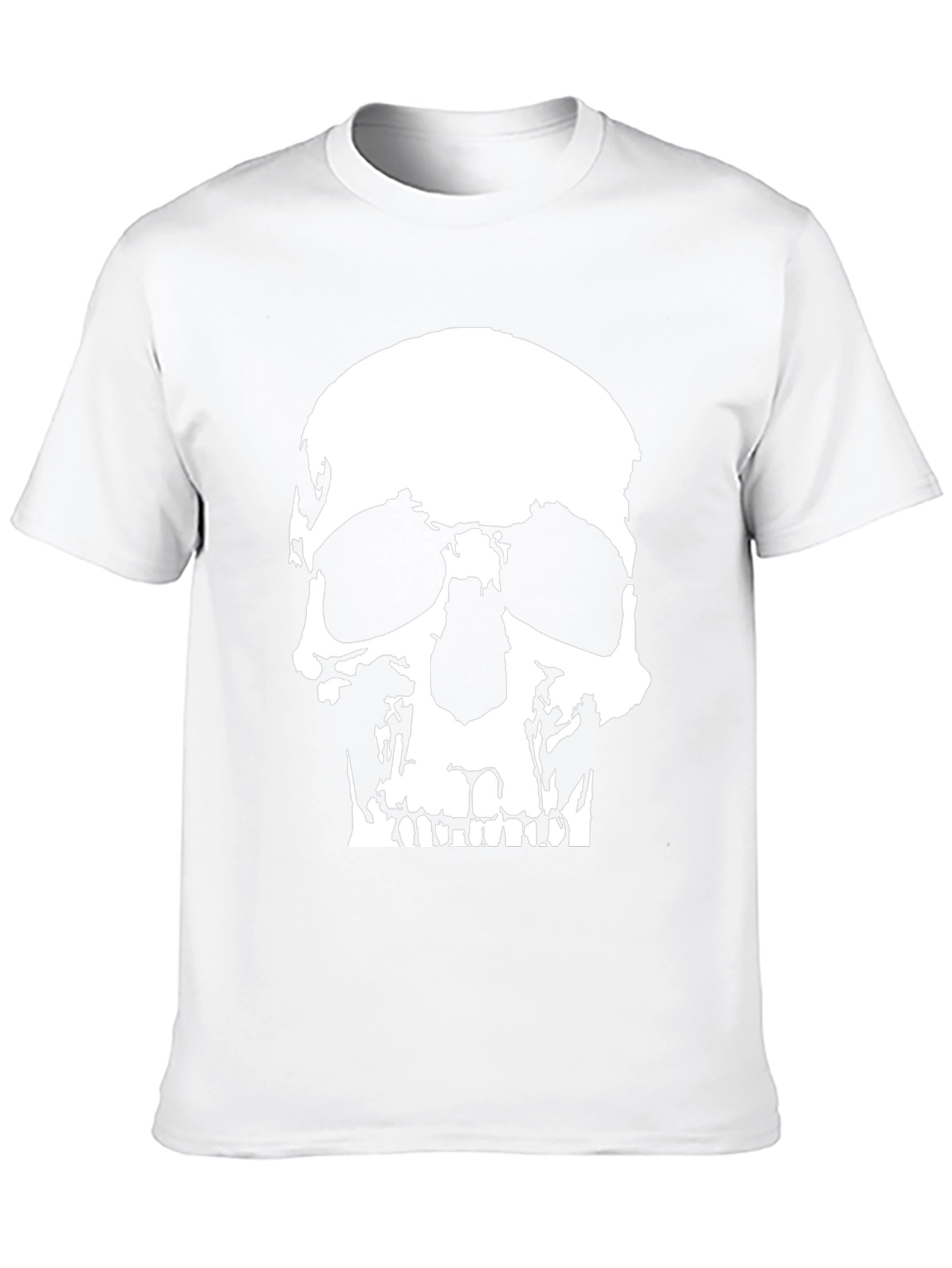 Skull Graphic T-Shirt - Mens Black Tee
