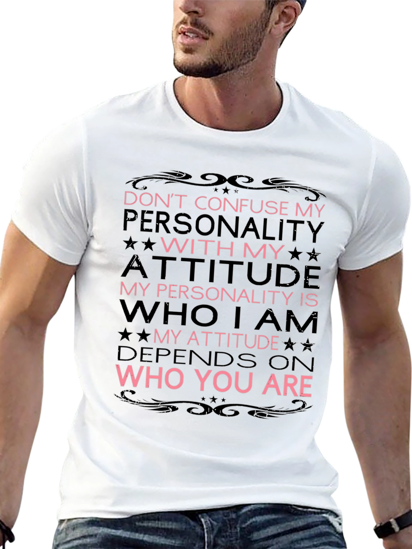 Dont Confuse Personality Graphic T-Shirt
