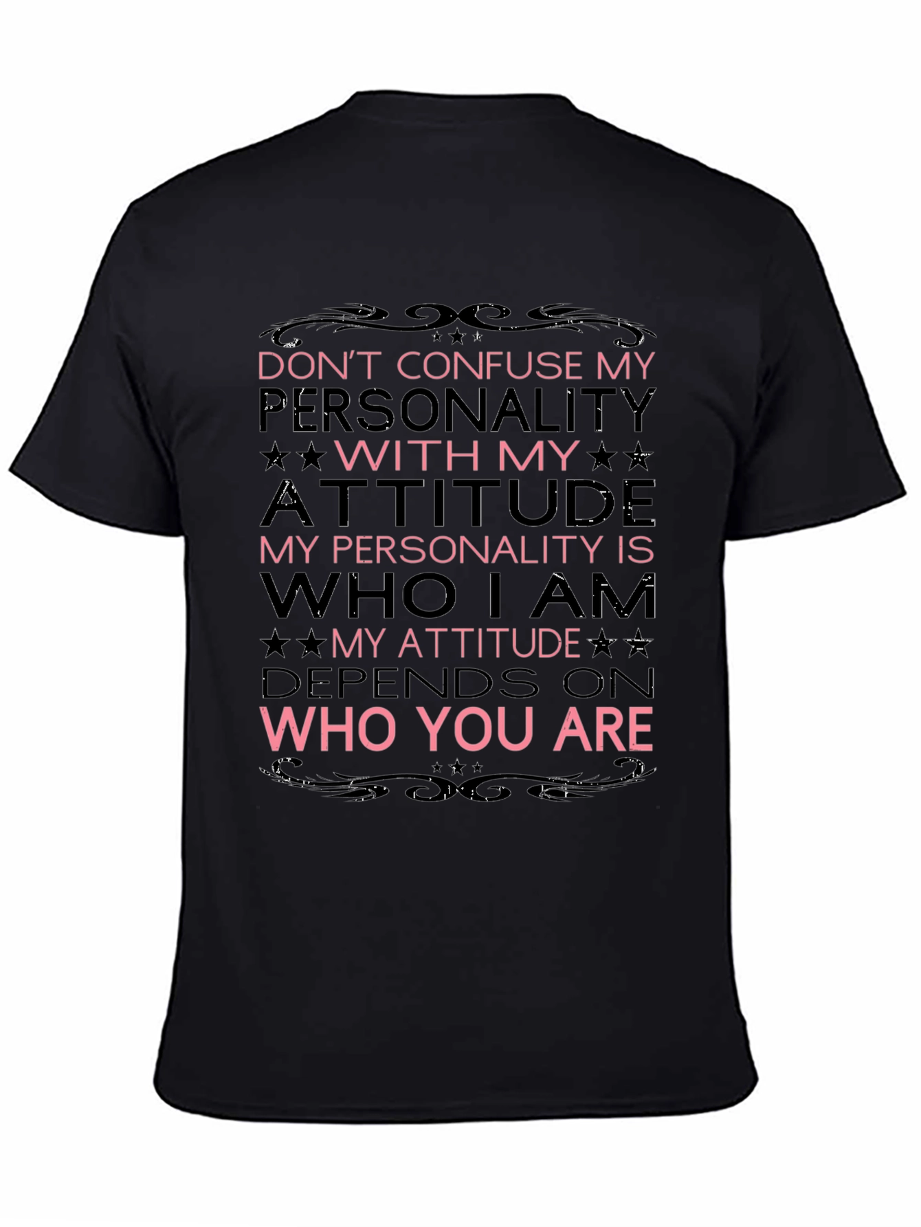 Dont Confuse Personality Graphic T-Shirt