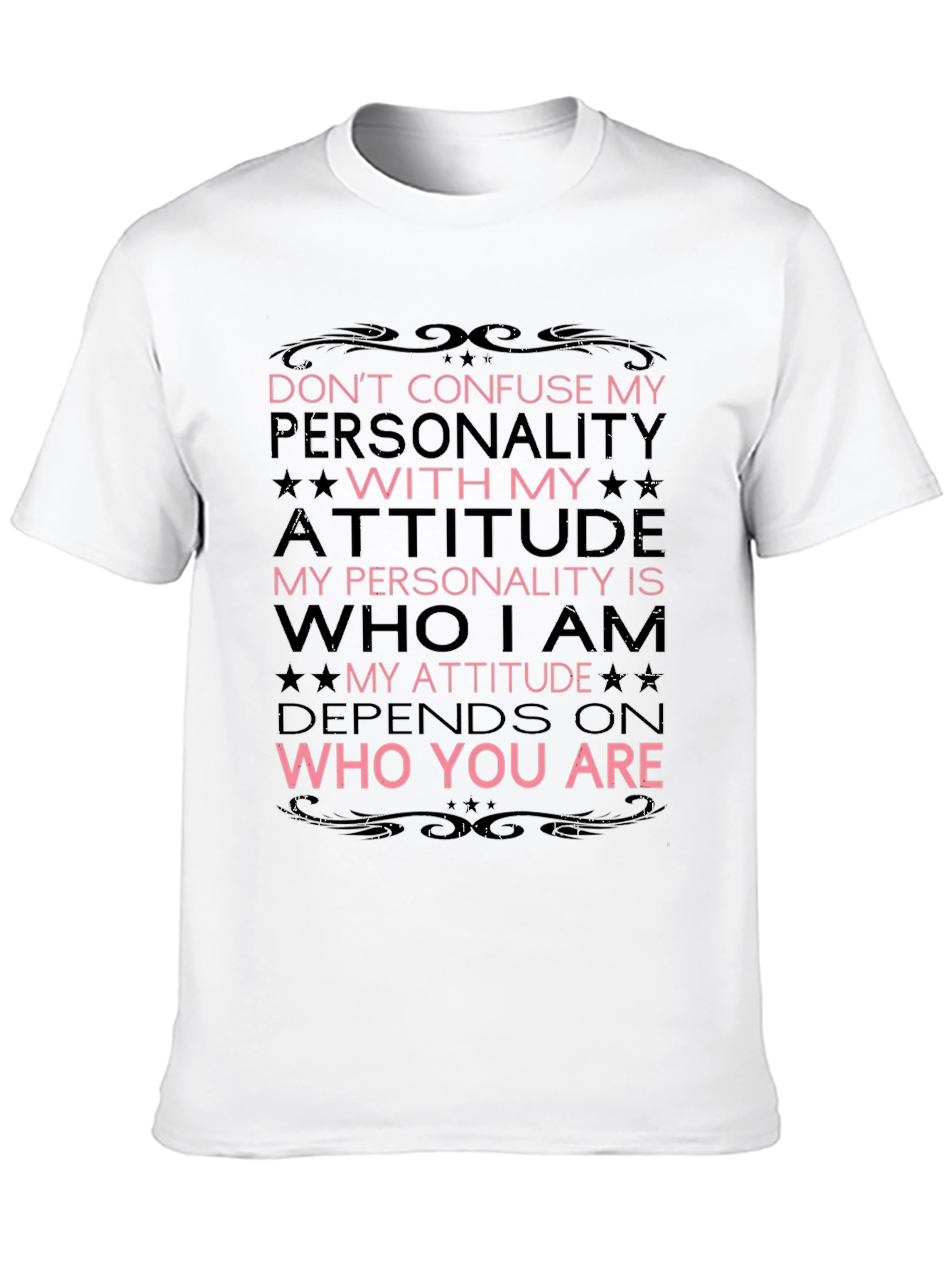 Dont Confuse Personality Graphic T-Shirt