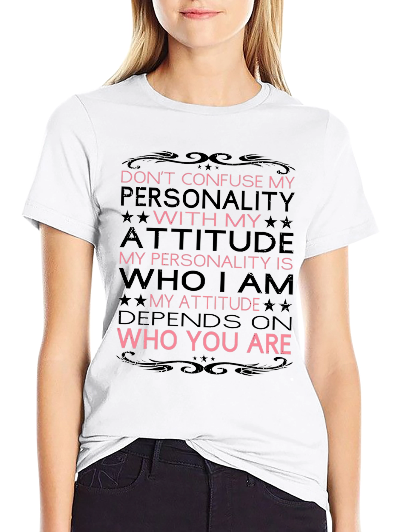 Dont Confuse Personality Graphic T-Shirt