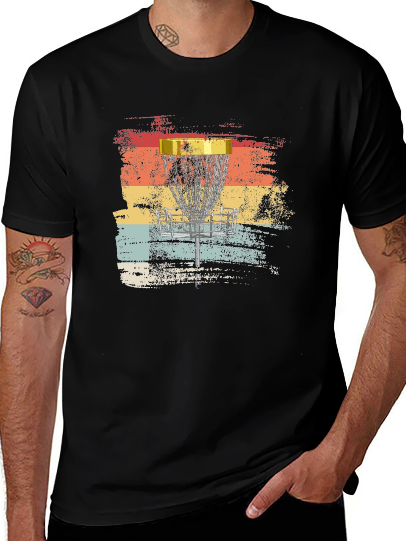 Retro Disc Golf T-Shirt