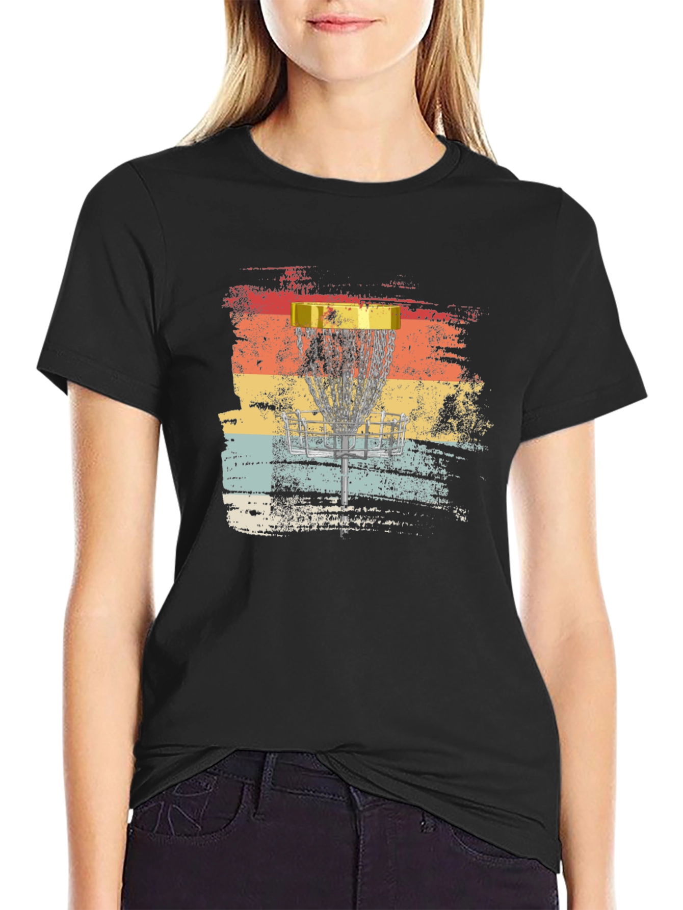 Retro Disc Golf T-Shirt