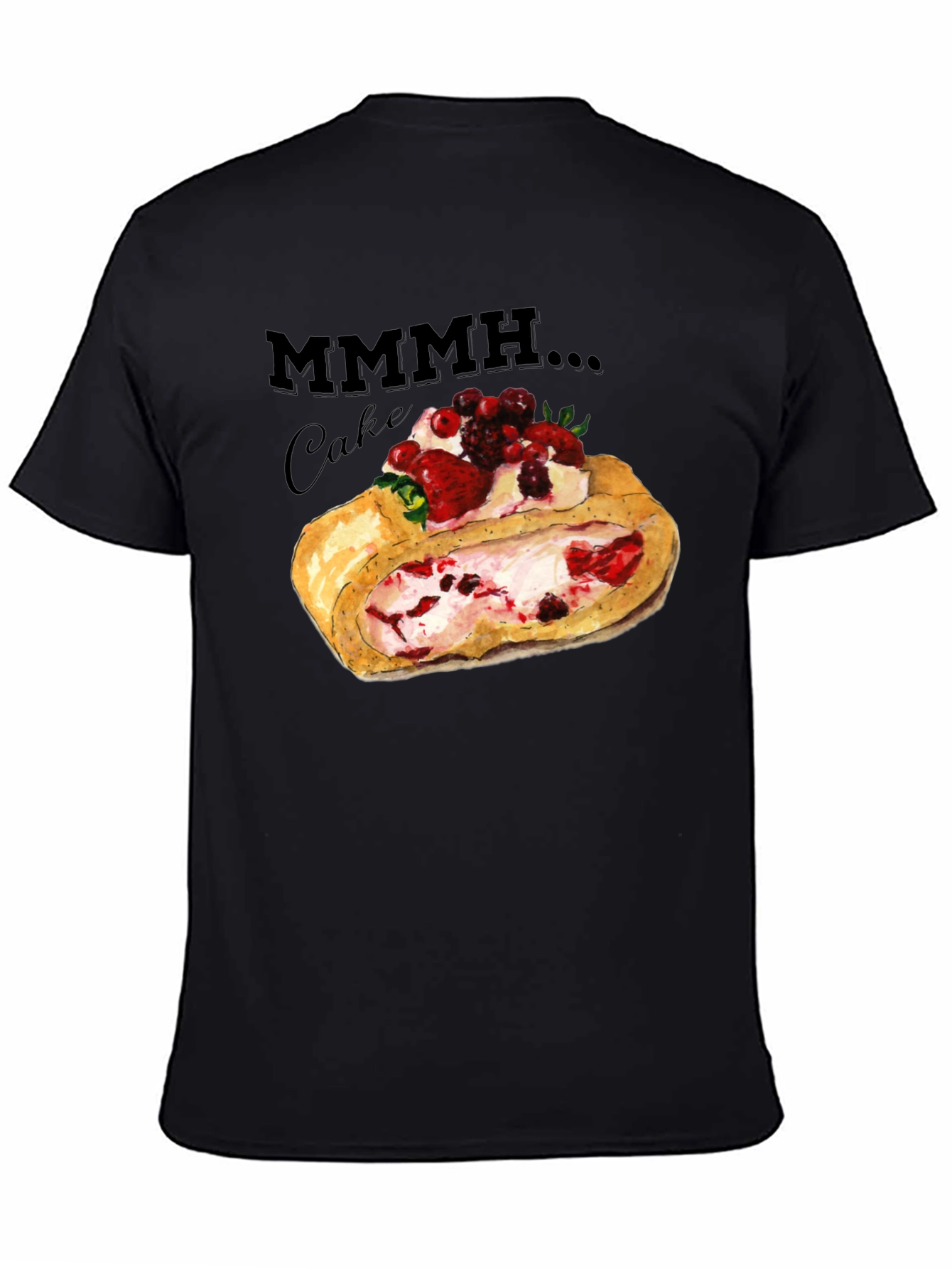 Mmmh Cake Graphic T-Shirt