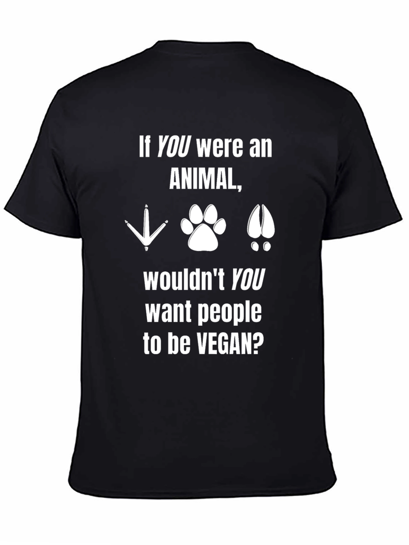 Vegan Animal T-Shirt: If YOU Were an Animal