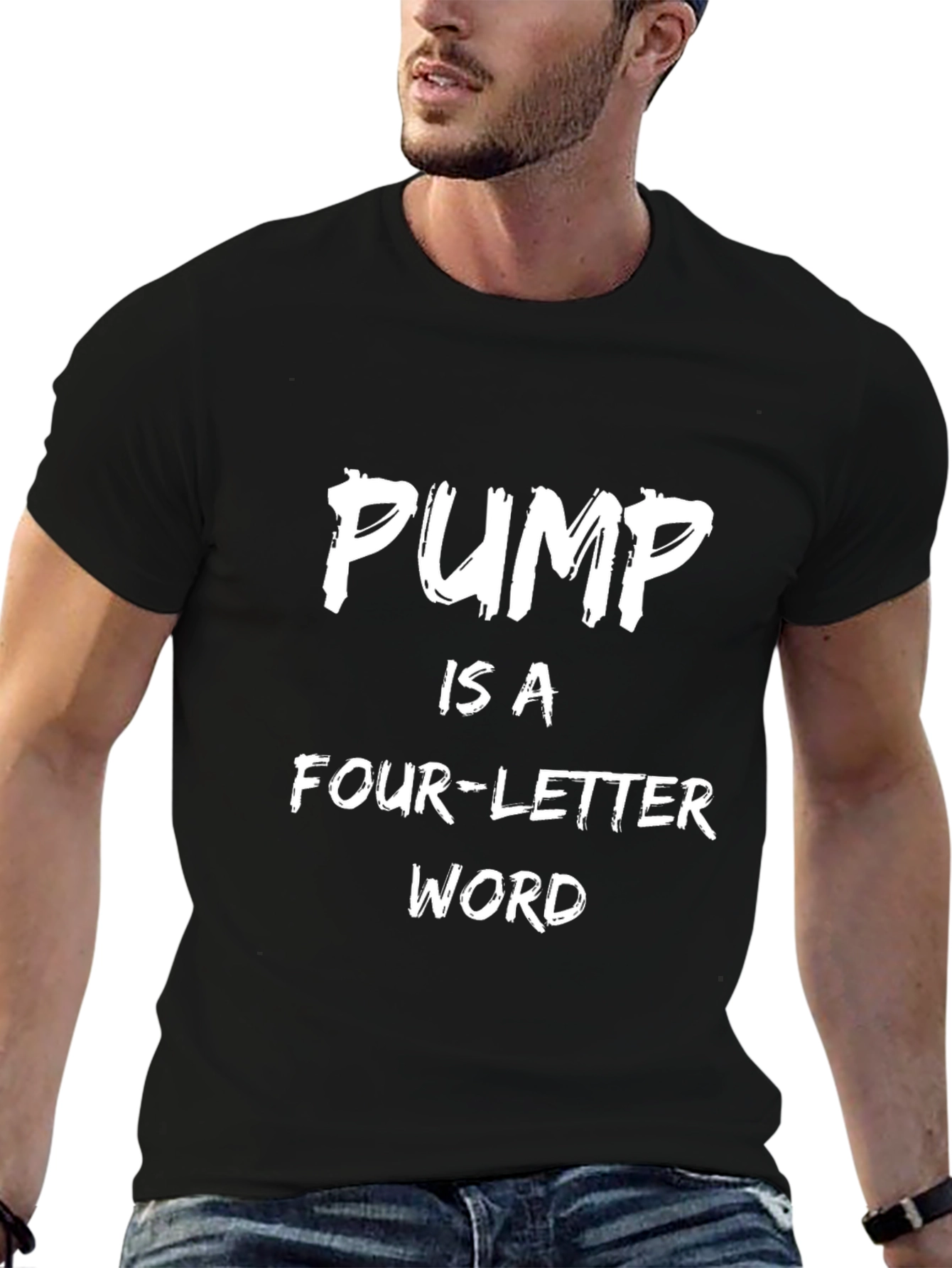Pump is a Four Letter Word Graphic Tee