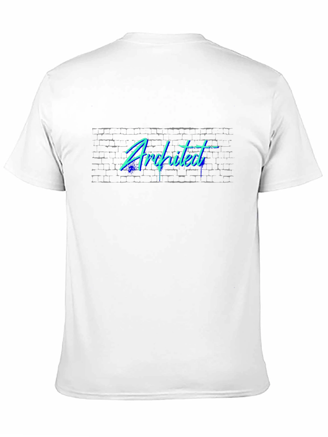 Architect Neon Brick T-Shirt - Black