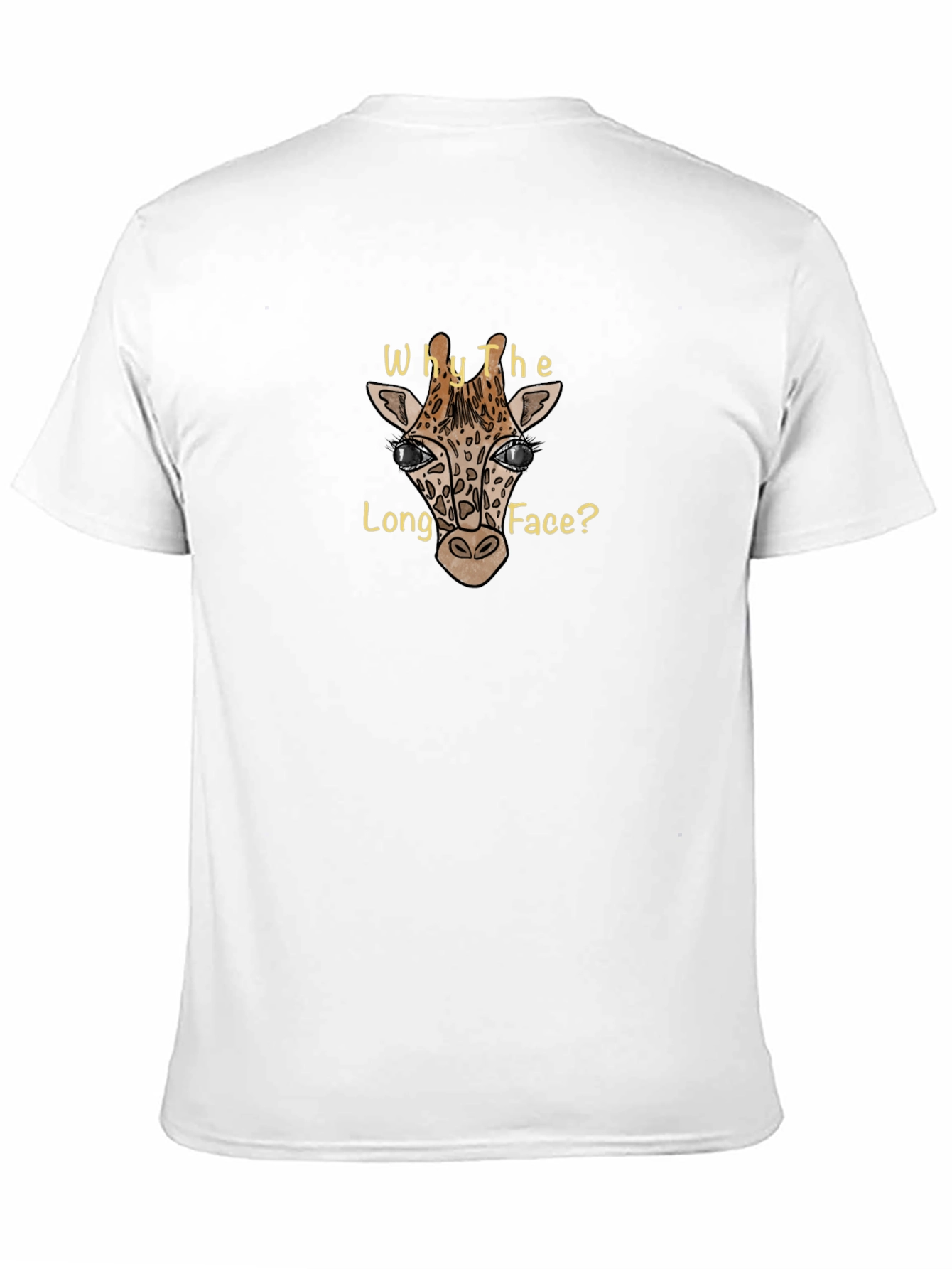 Why the Long Face Giraffe Graphic Tee