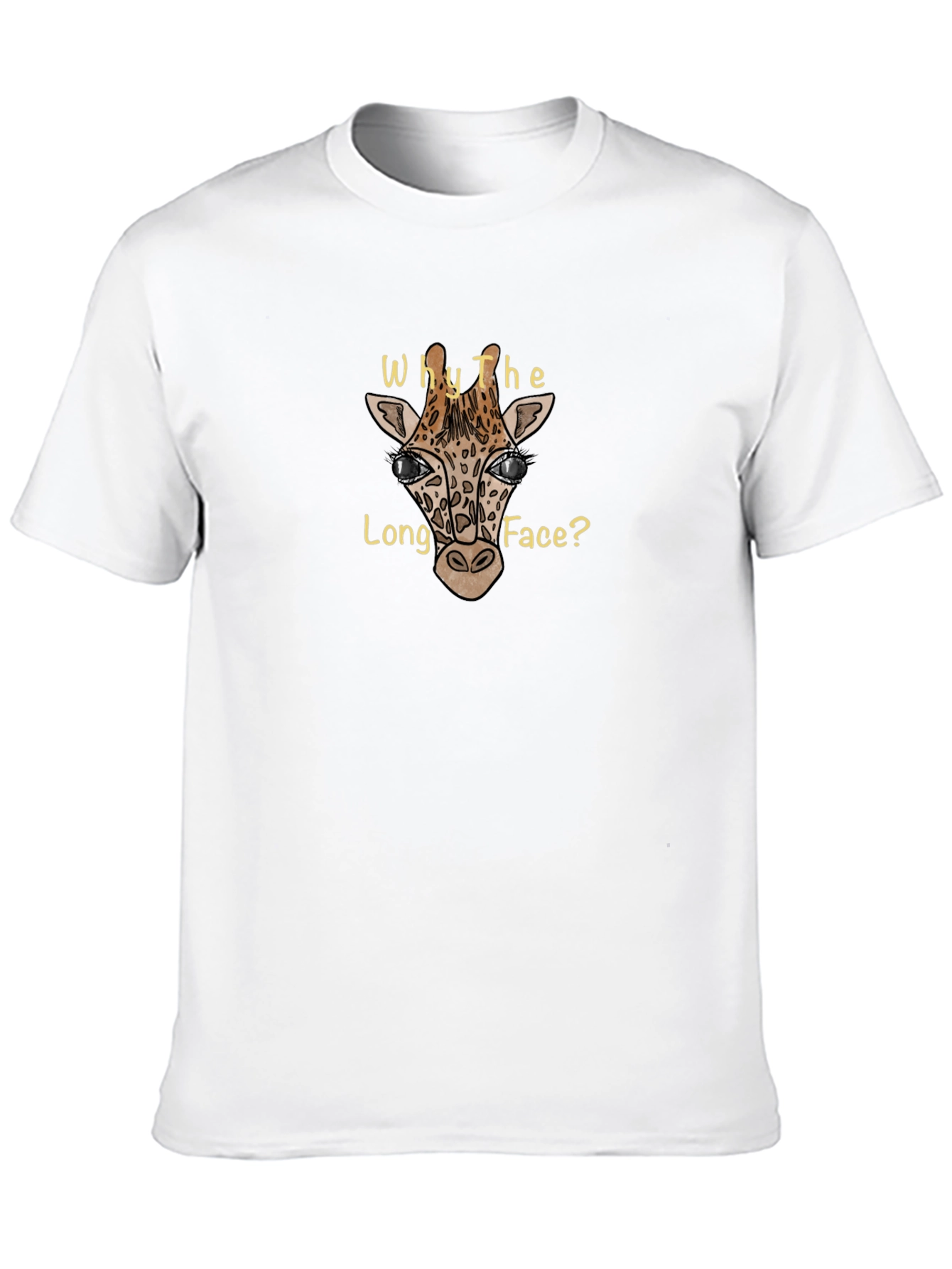Why the Long Face Giraffe Graphic Tee