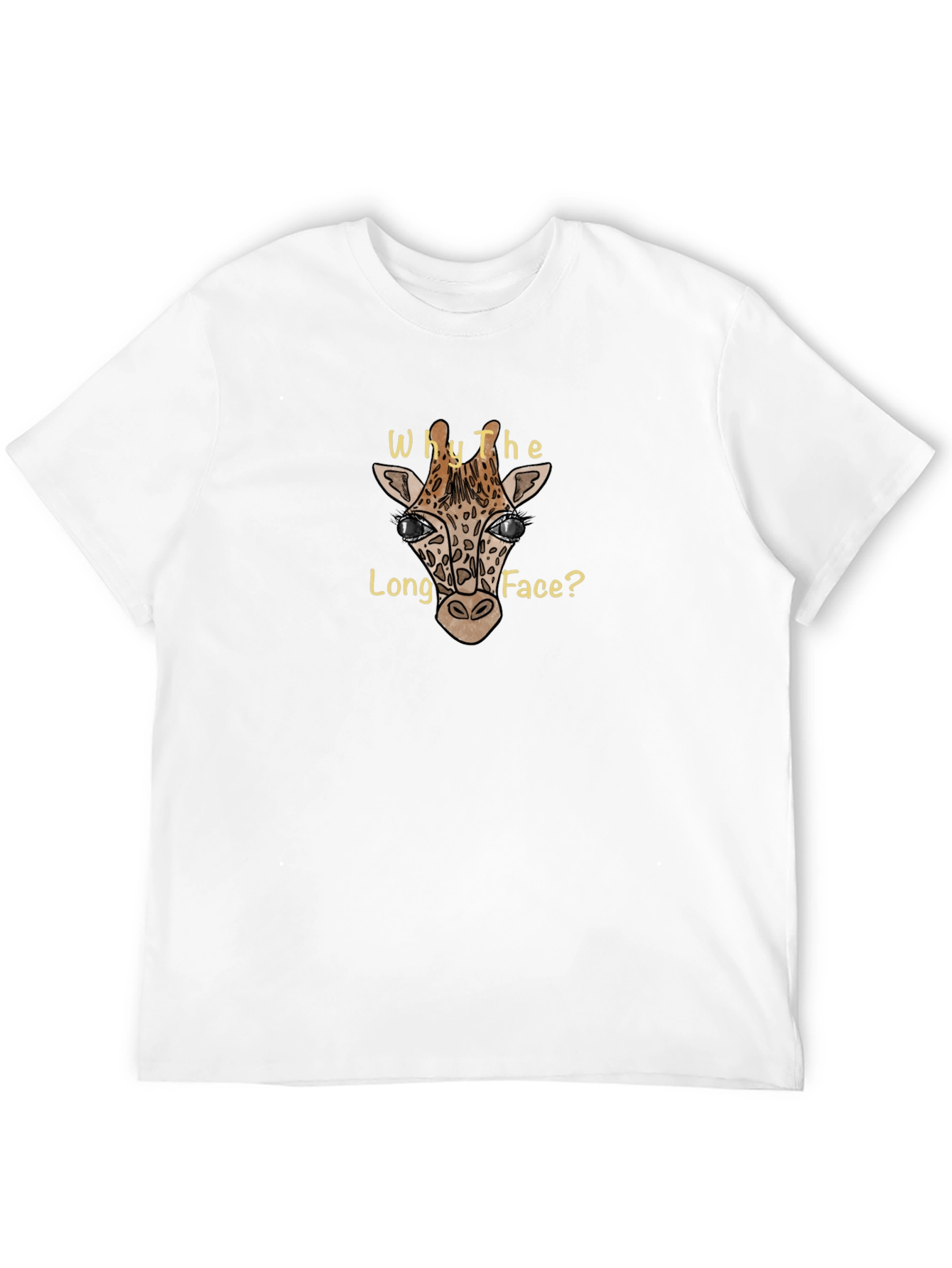 Why the Long Face Giraffe Graphic Tee