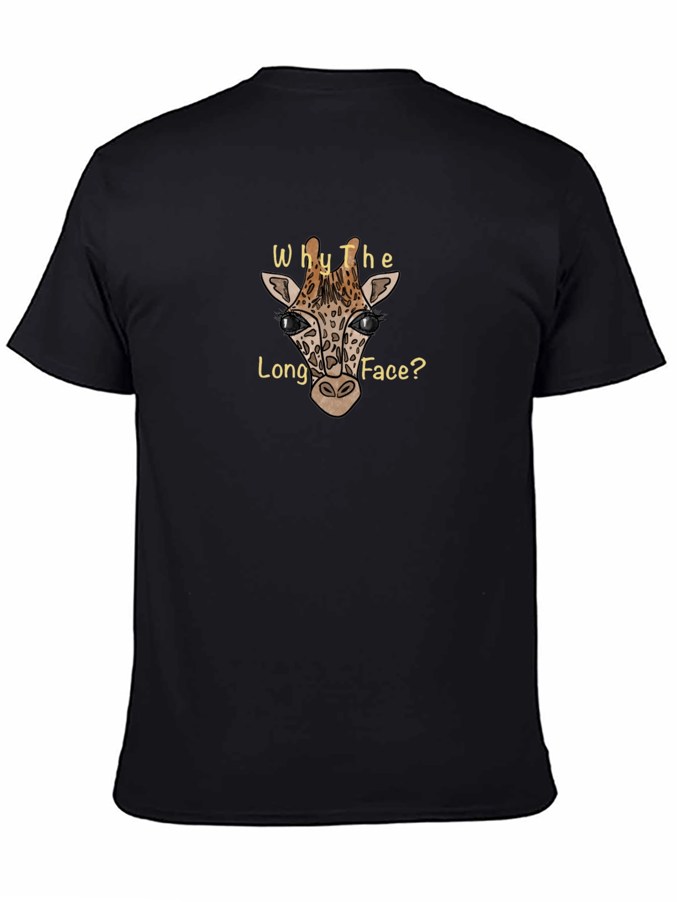 Why the Long Face Giraffe Graphic Tee