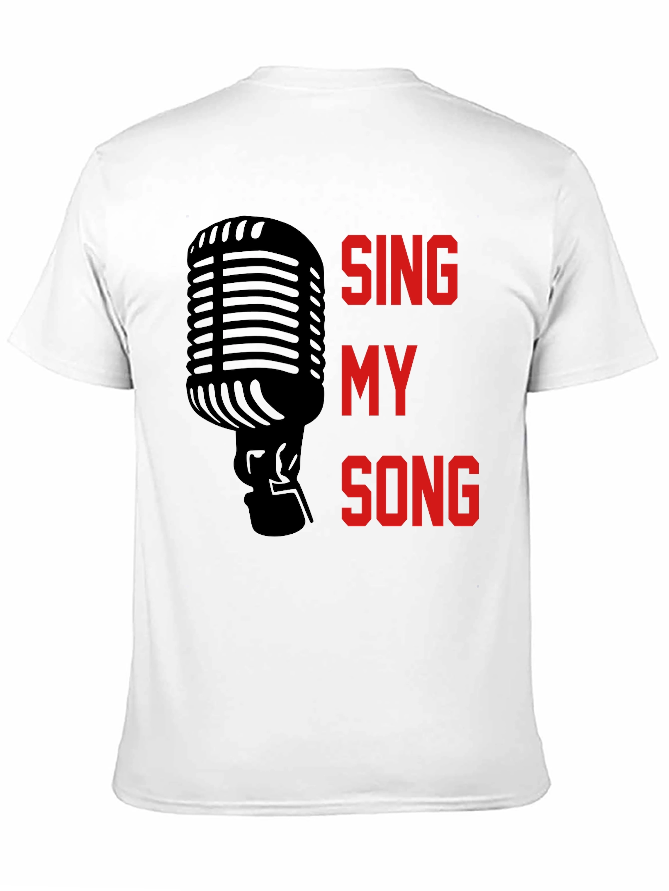 Sing My Song Graphic Tee - Black Unisex T-Shirt