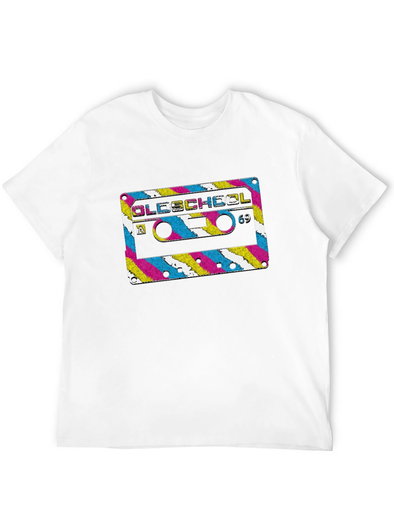 Oldschool 69 Graphic Black T-Shirt