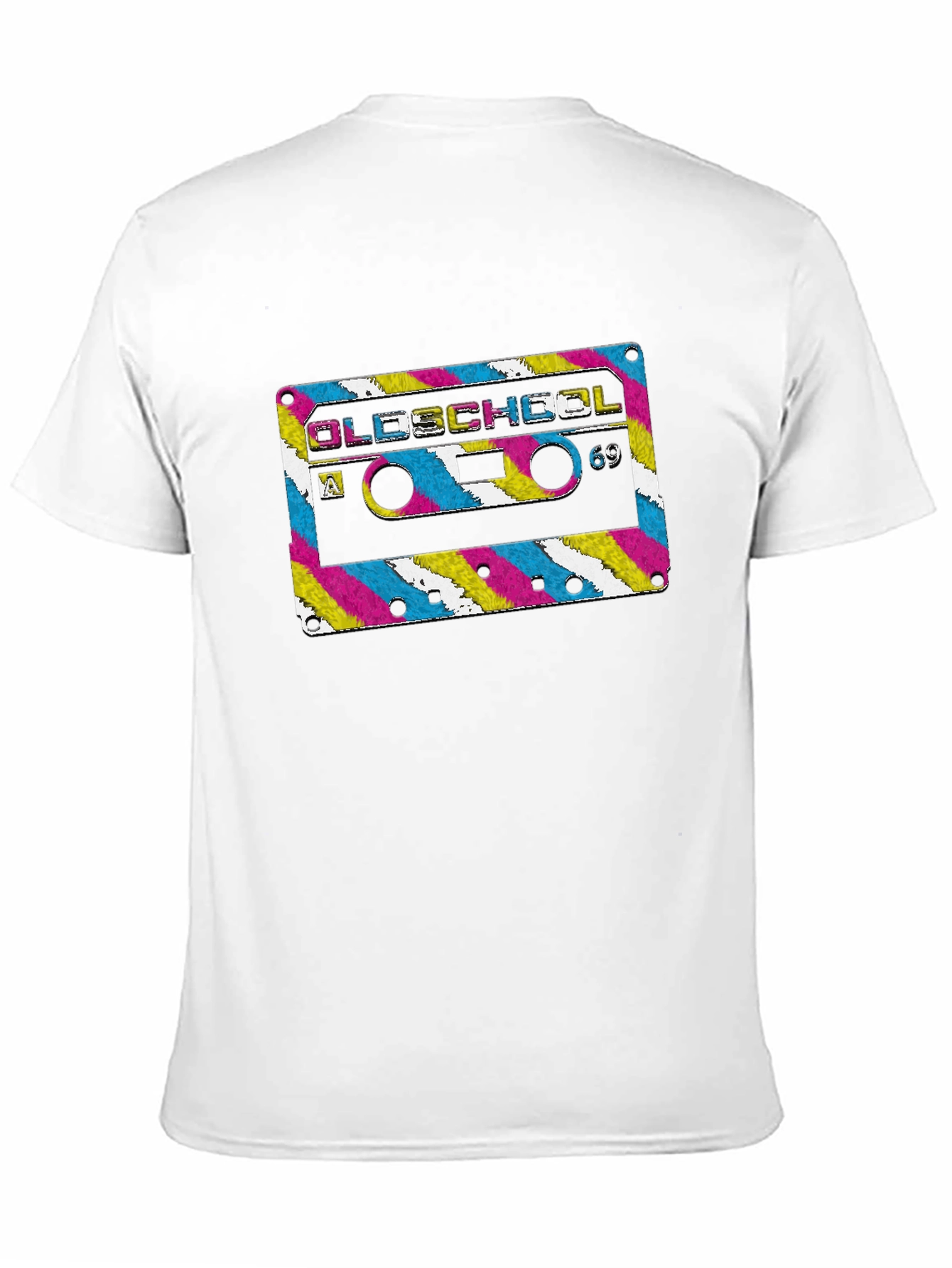 Oldschool 69 Graphic Black T-Shirt