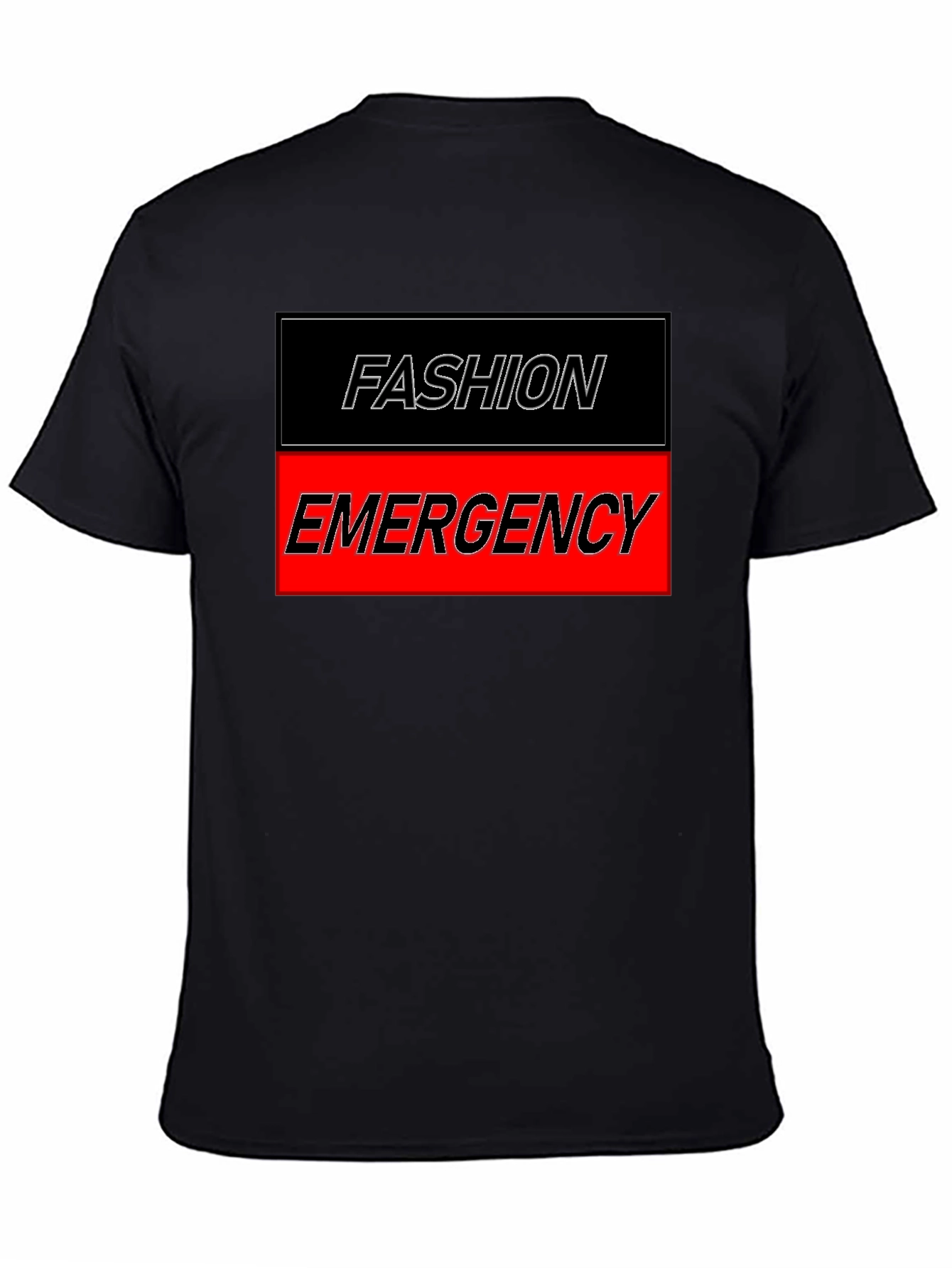 Fashion Emergency Graphic Tee - Stylish & Bold