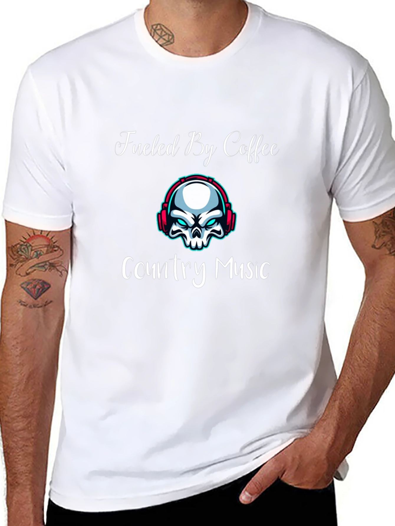 Fueled by Coffee & Country Music T-Shirt