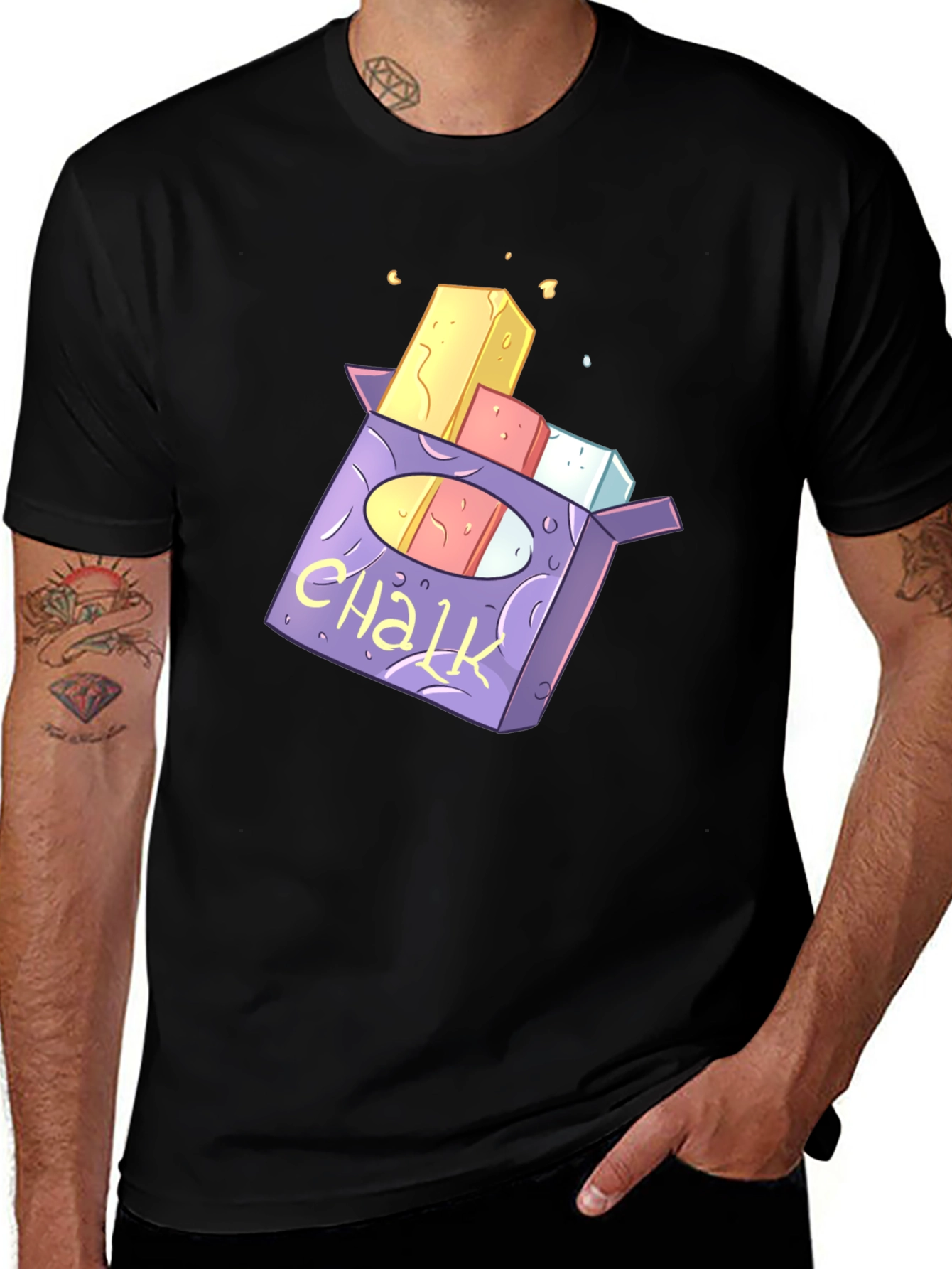 Chalk Box Graphic T-Shirt