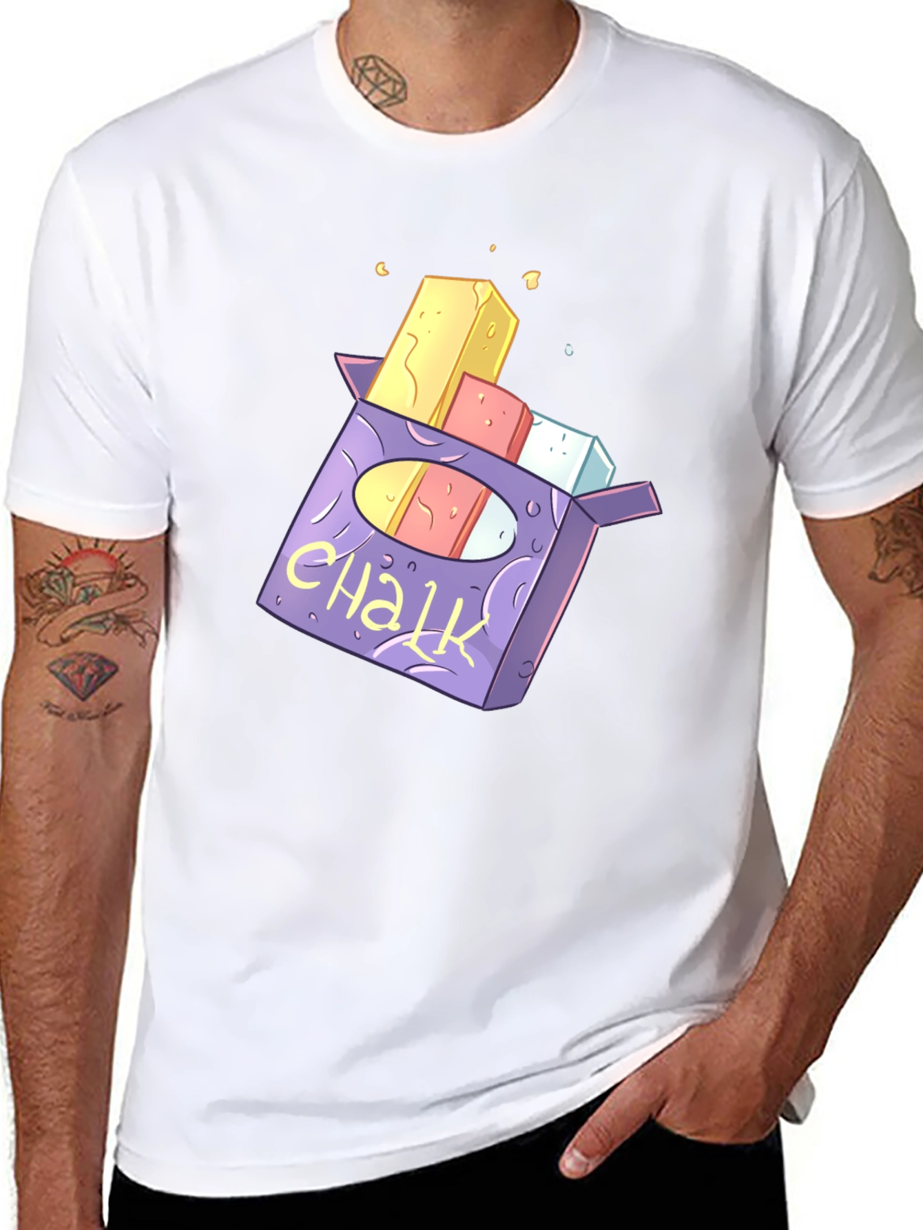 Chalk Box Graphic T-Shirt