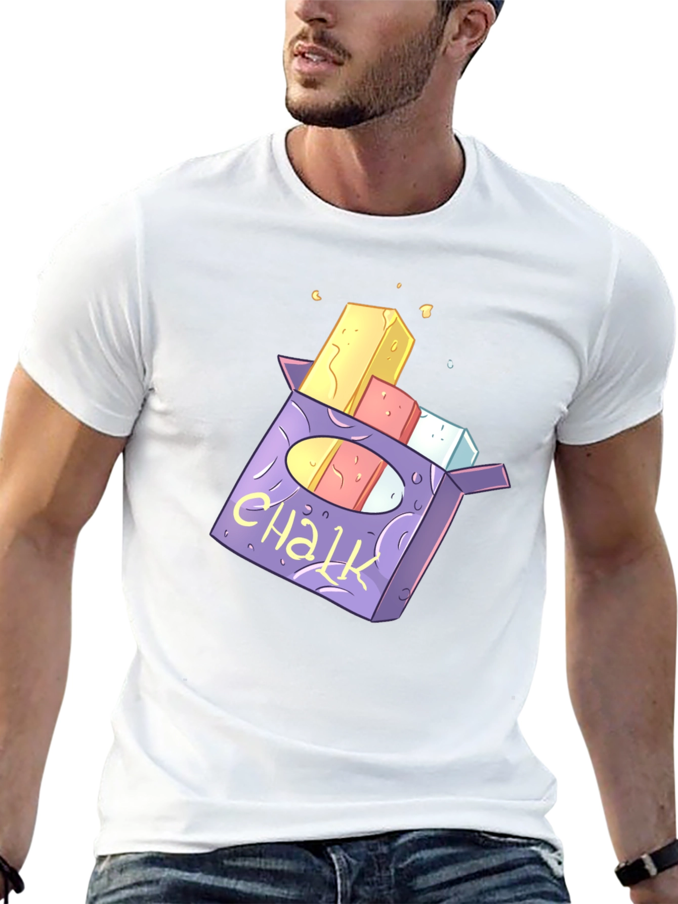 Chalk Box Graphic T-Shirt