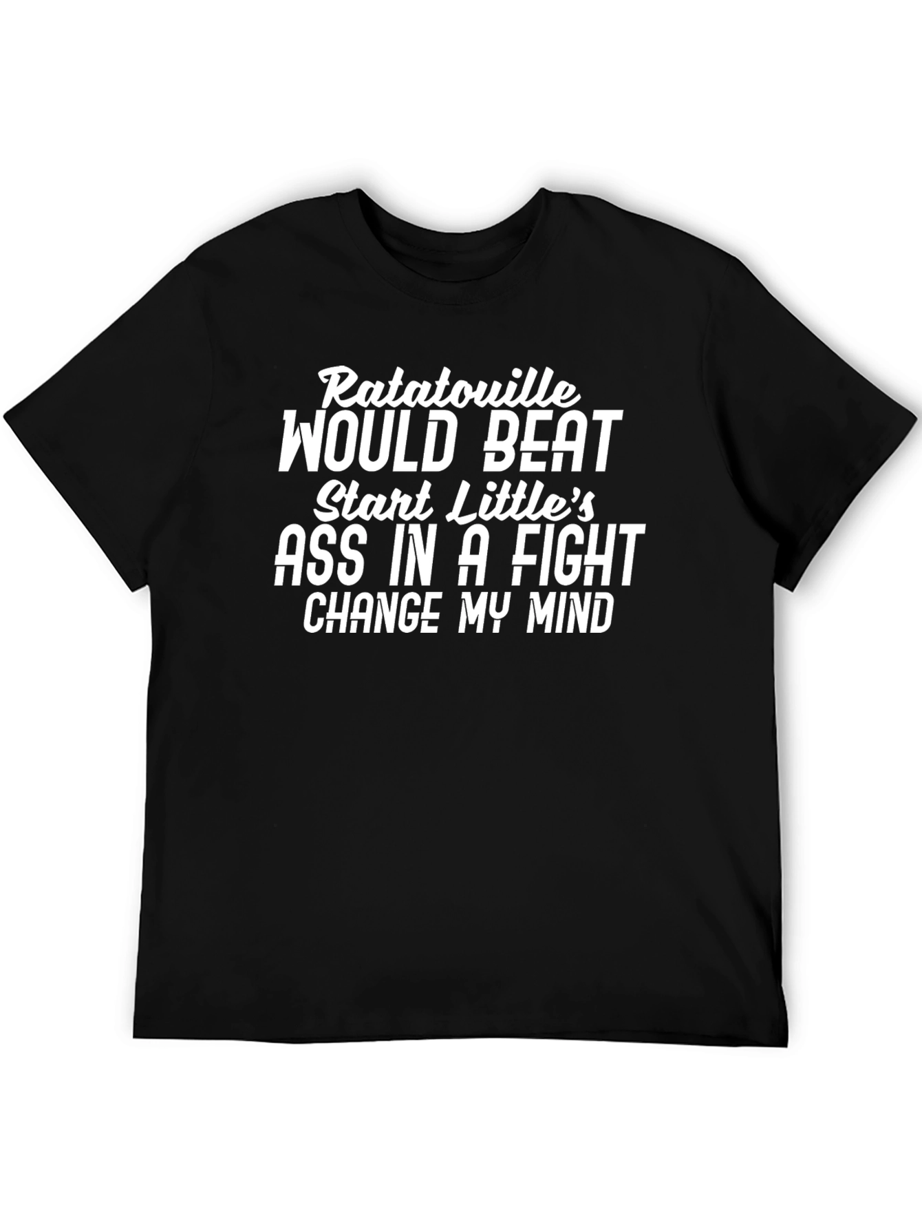 Ratatouille Funny Graphic Print T-Shirt