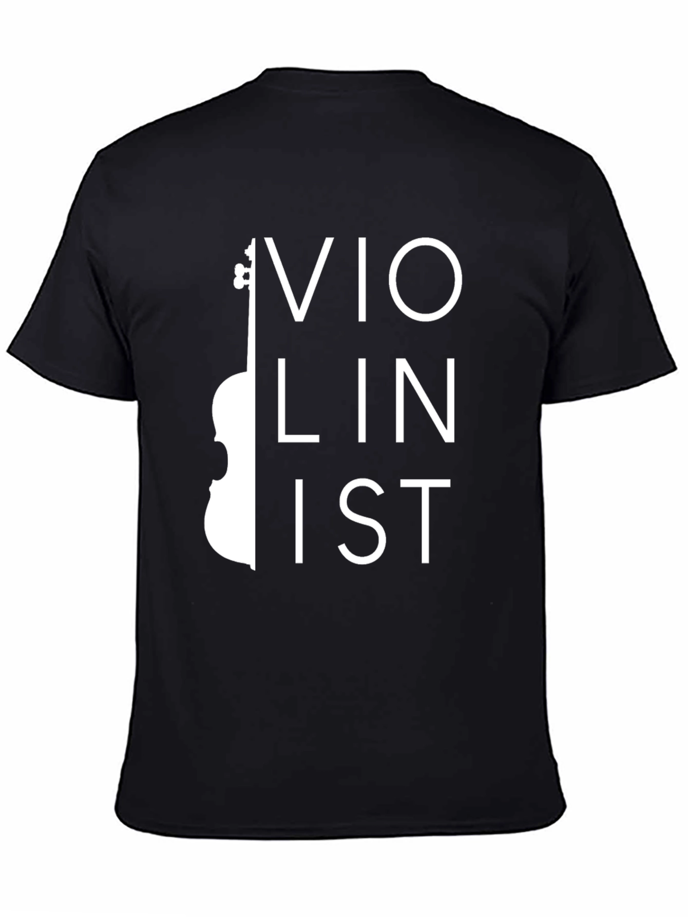 Violinist Graphic Tee - Music Lovers T-Shirt