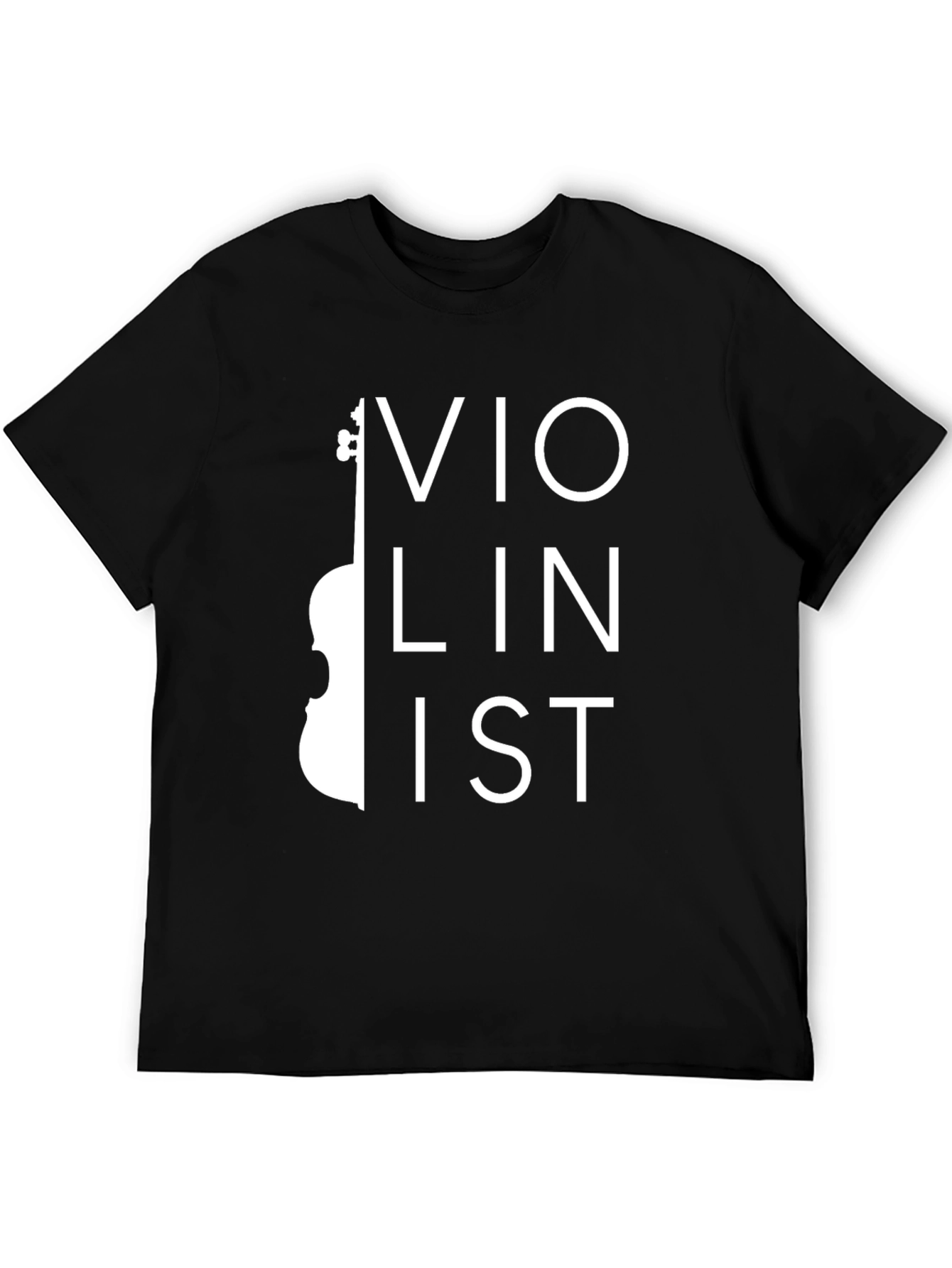 Violinist Graphic Tee - Music Lovers T-Shirt