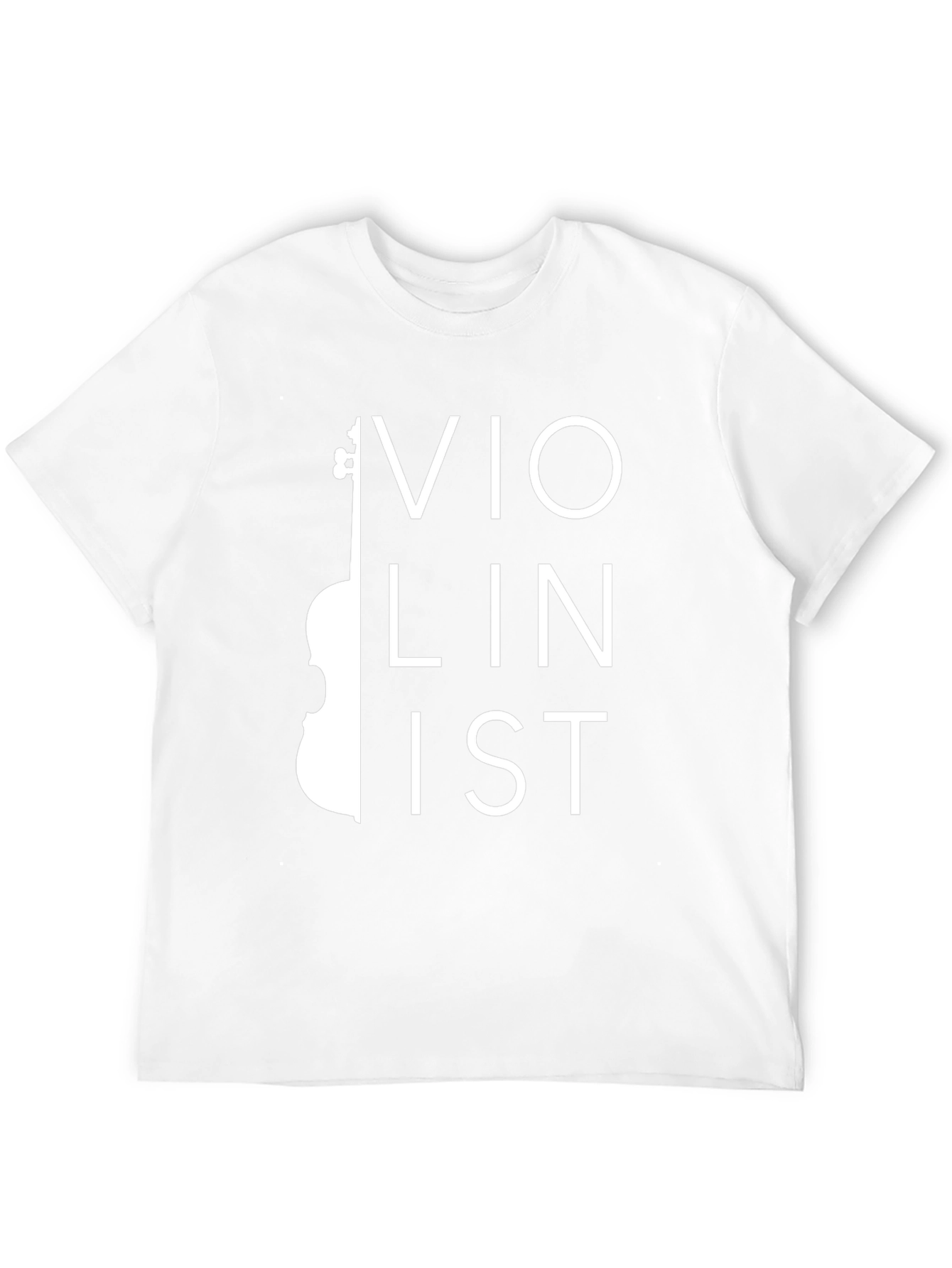 Violinist Graphic Tee - Music Lovers T-Shirt