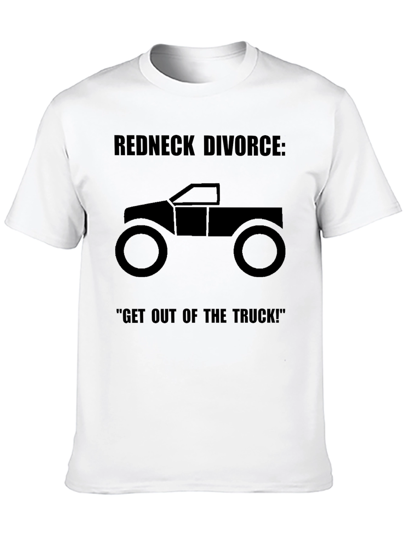 Redneck Divorce Truck T-Shirt