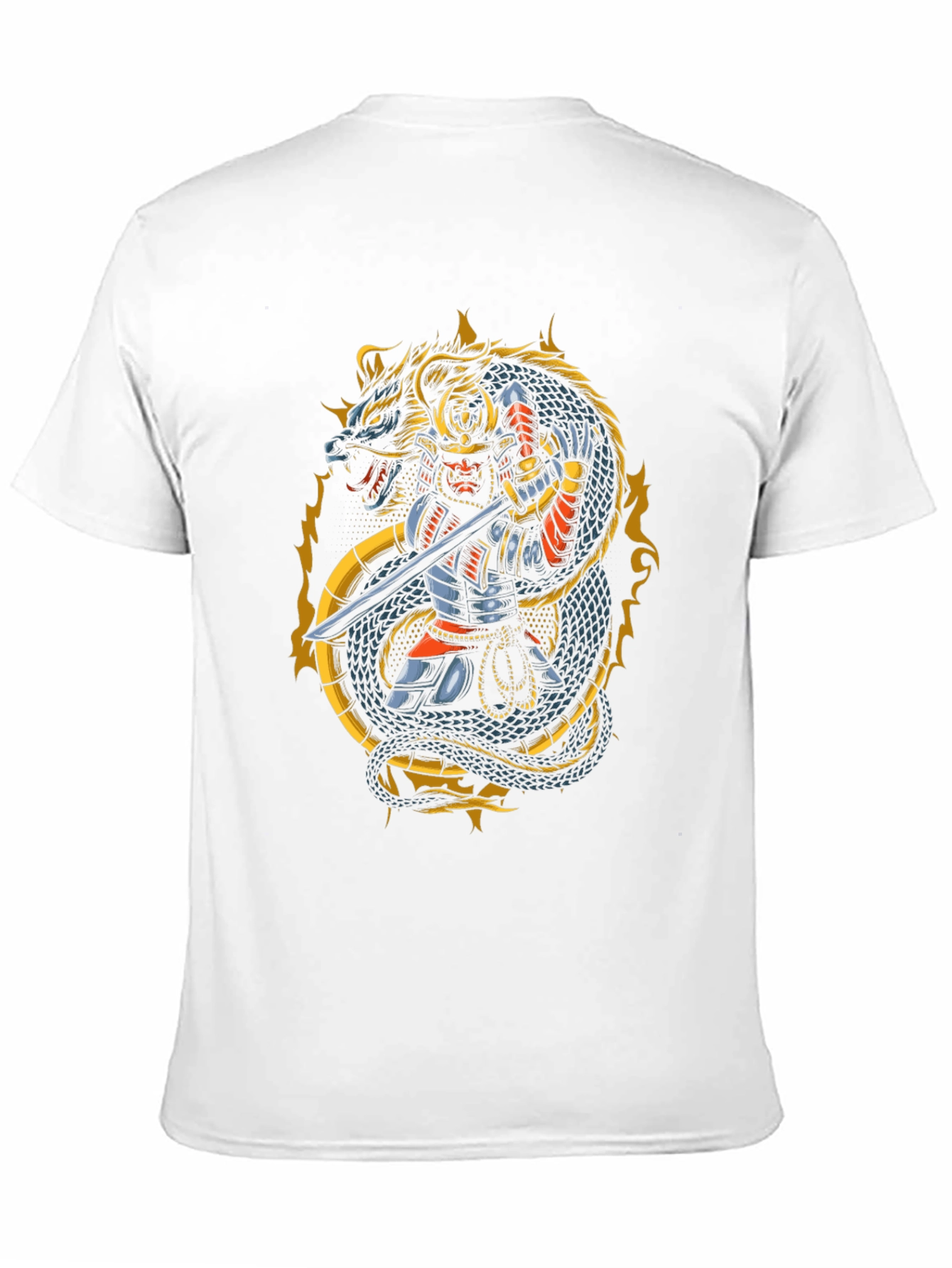 Samurai Dragon Graphic Tee