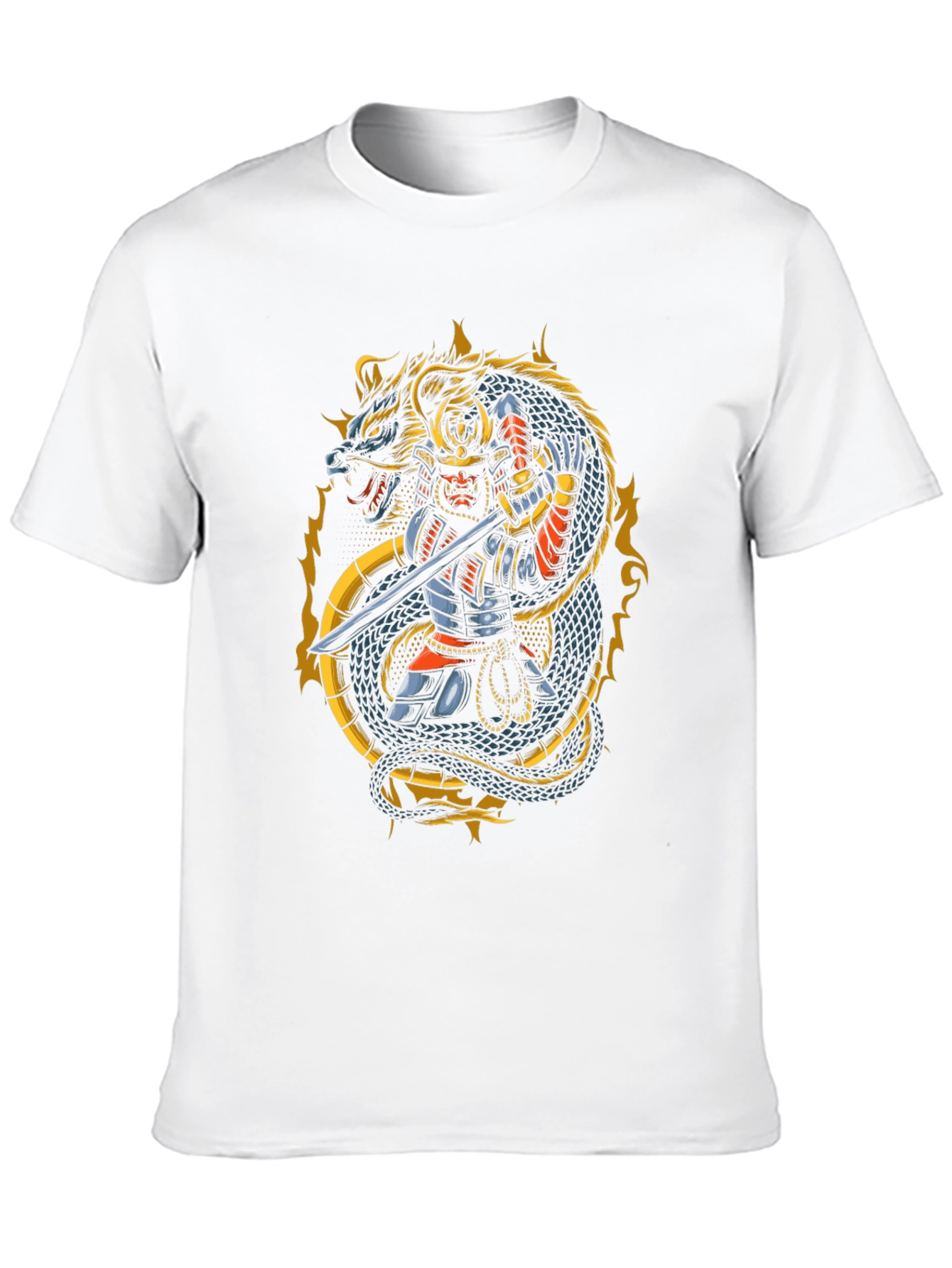 Samurai Dragon Graphic Tee