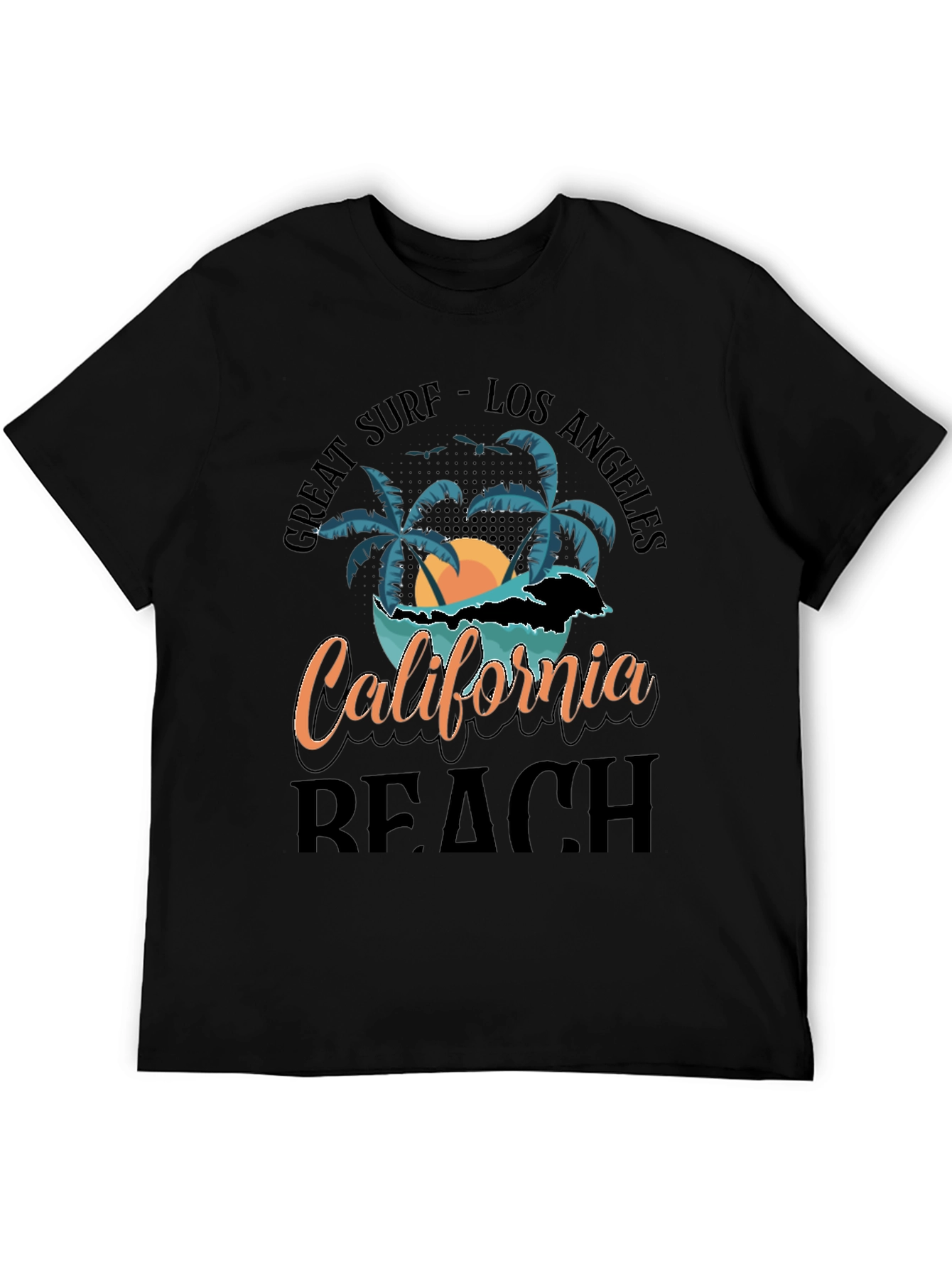 California Beach Graphic Tee