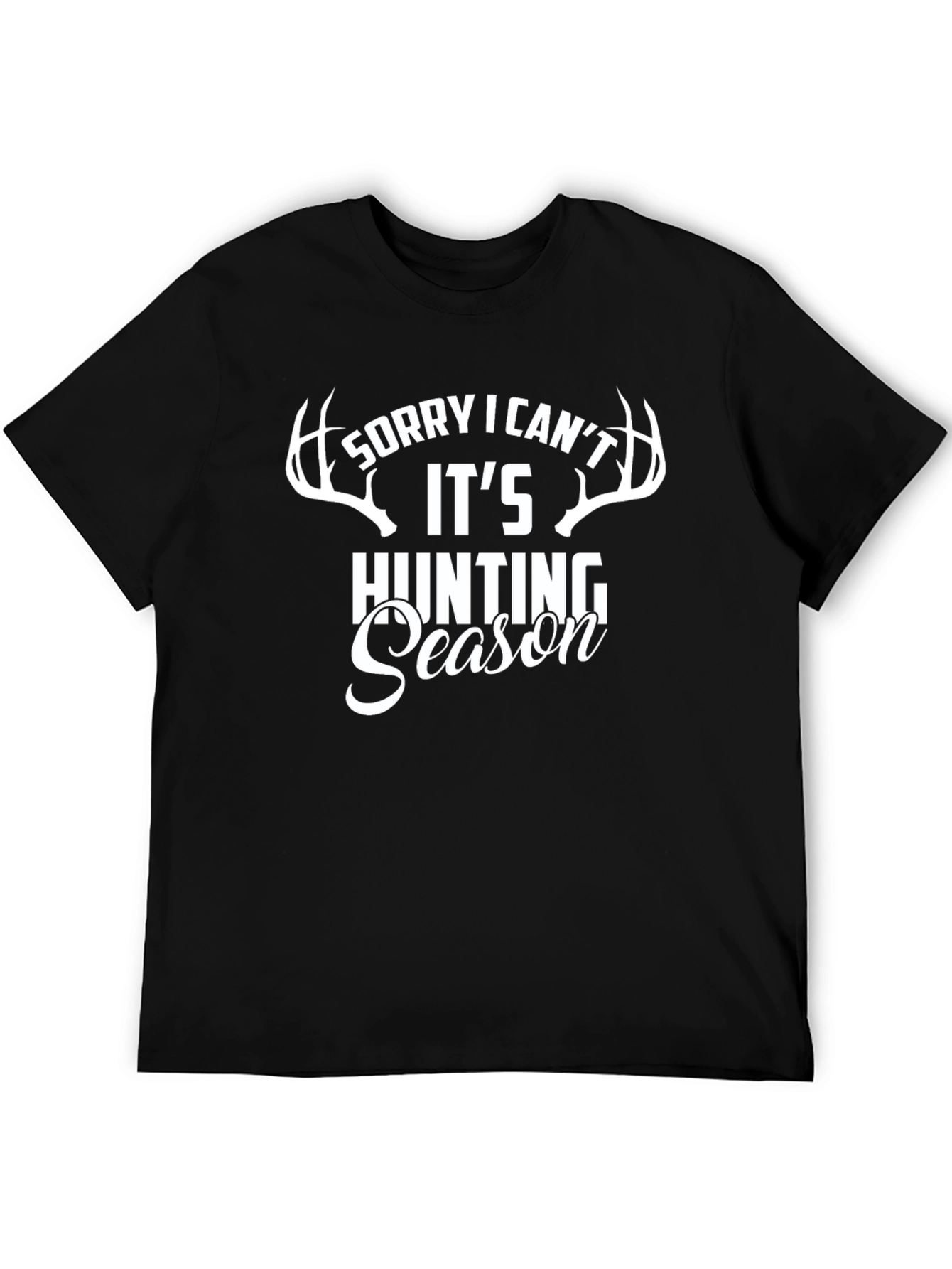 Hunting Season Graphic Tee - Mens Black T-Shirt