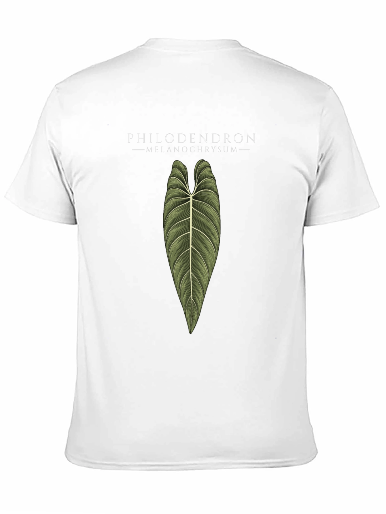 Philodendron Melanochrysum Plant Graphic T-Shirt