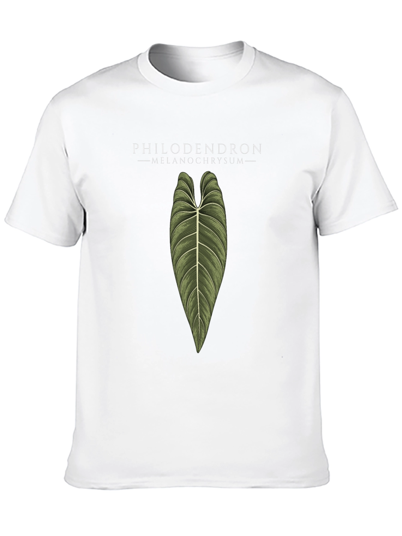 Philodendron Melanochrysum Plant Graphic T-Shirt