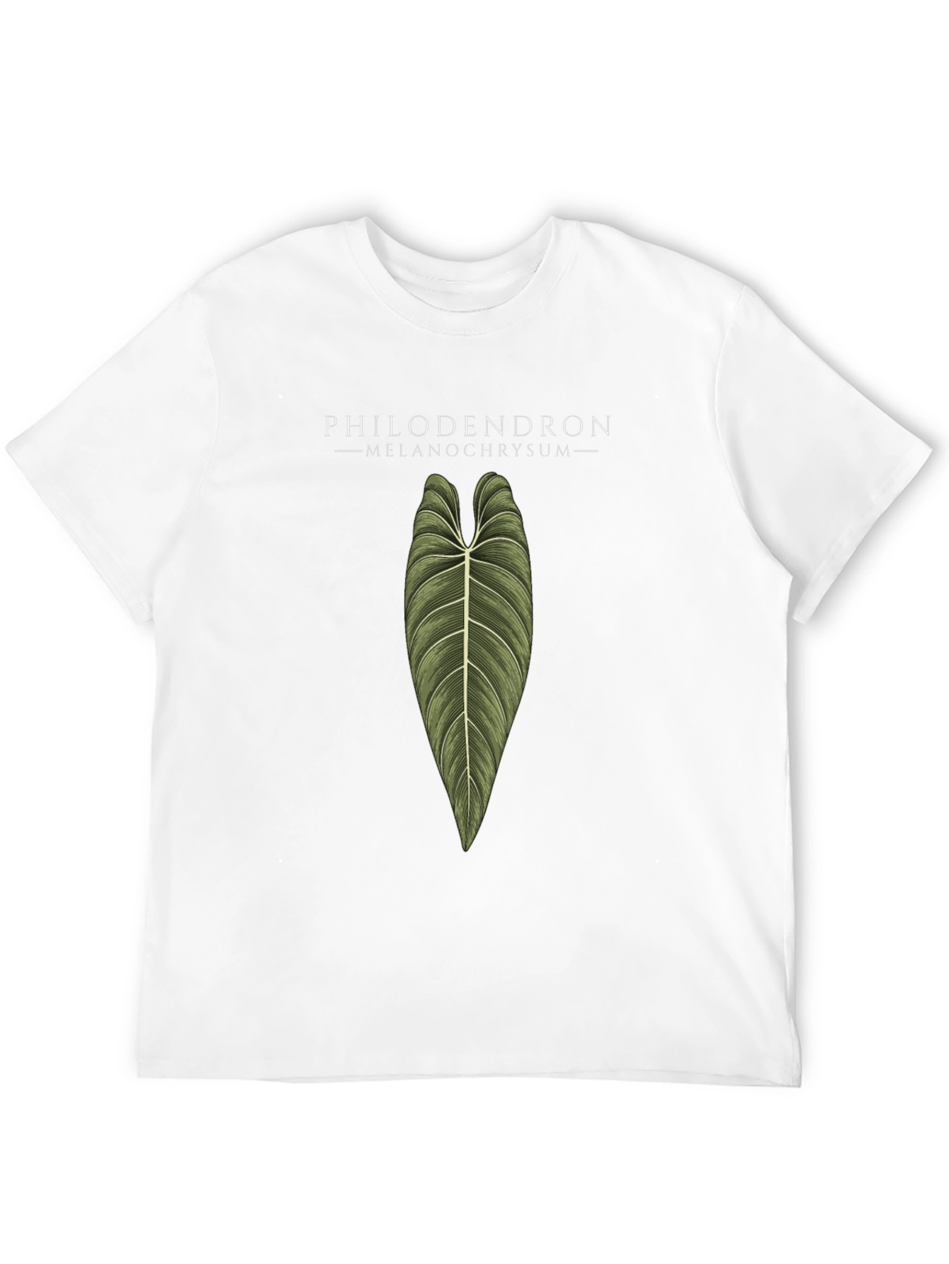 Philodendron Melanochrysum Plant Graphic T-Shirt