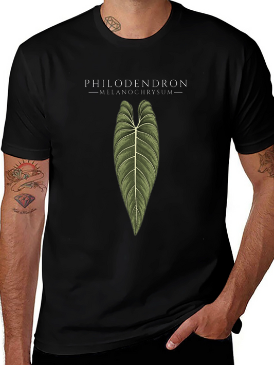 Philodendron Melanochrysum Plant Graphic T-Shirt