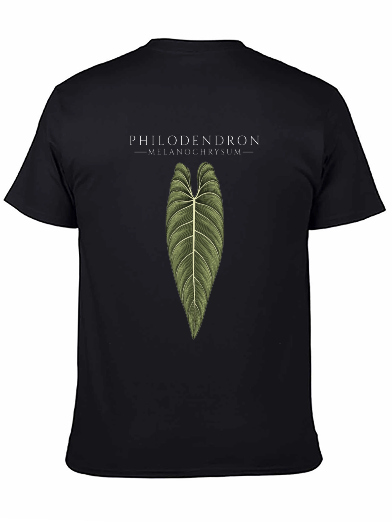 Philodendron Melanochrysum Plant Graphic T-Shirt