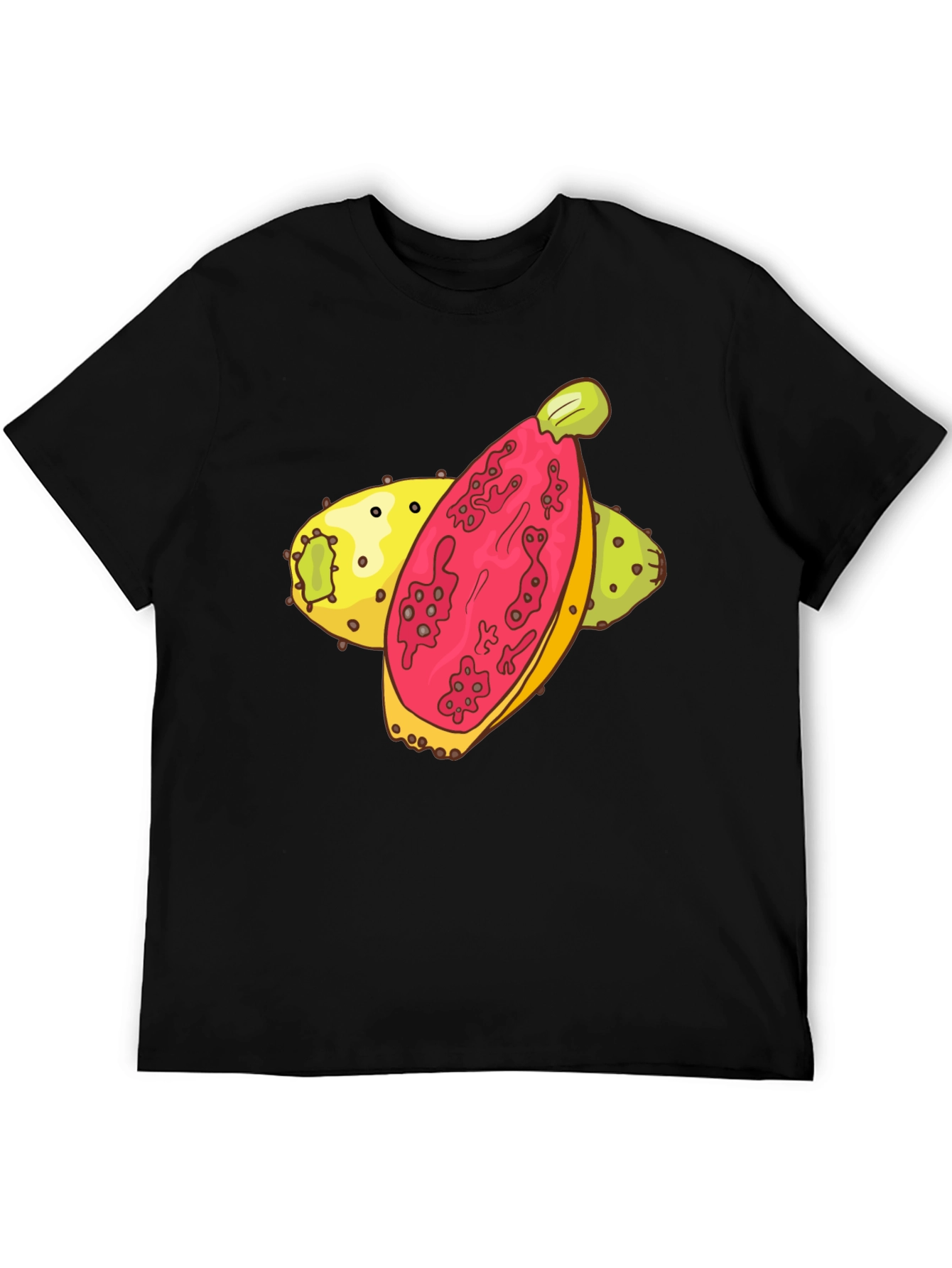 Prickly Pear Graphic Tee - Unique Fruit Design