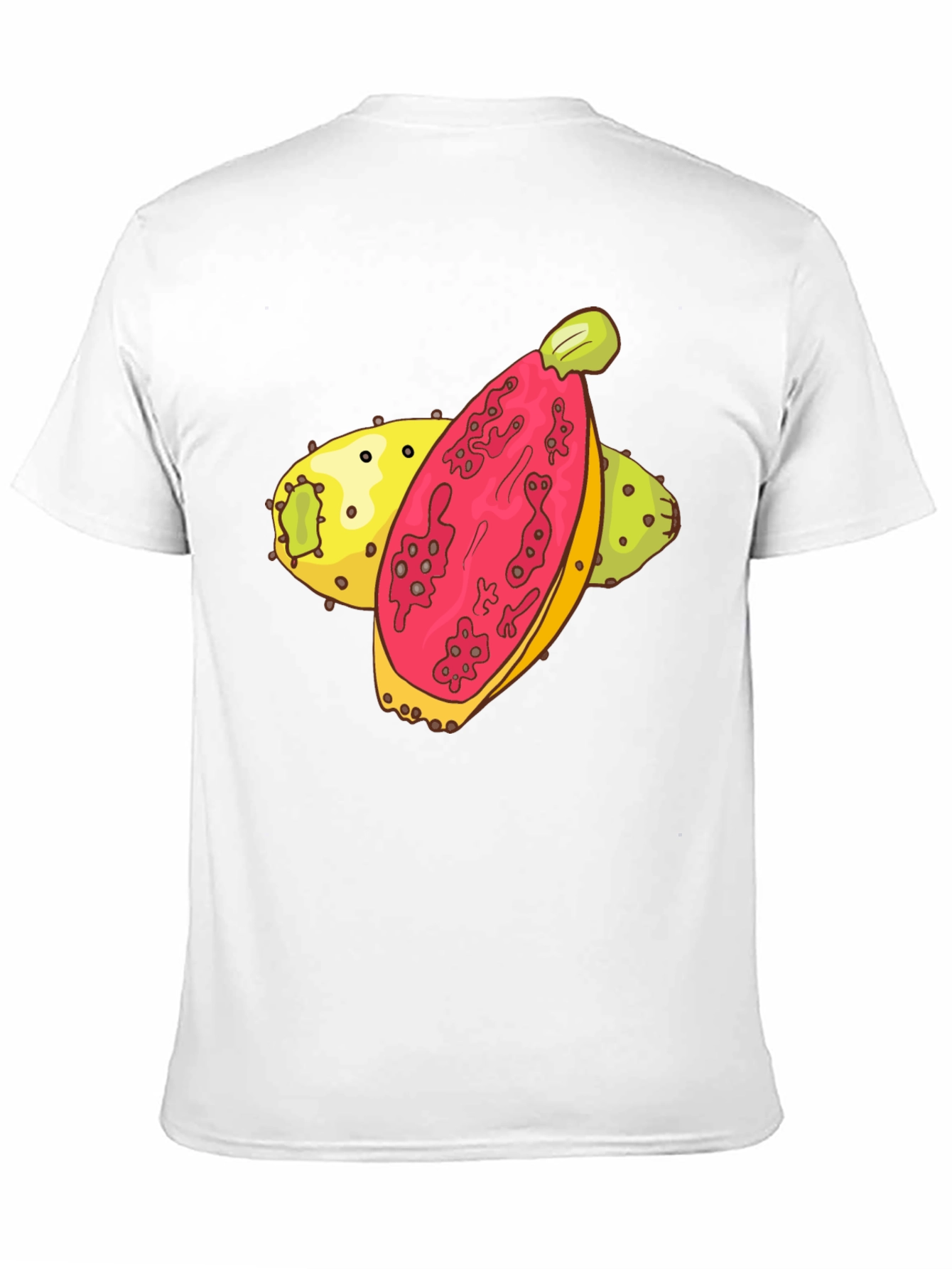 Prickly Pear Graphic Tee - Unique Fruit Design