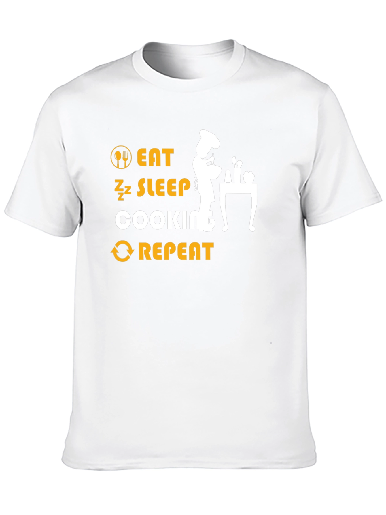 Eat Sleep Cooking Repeat T-Shirt