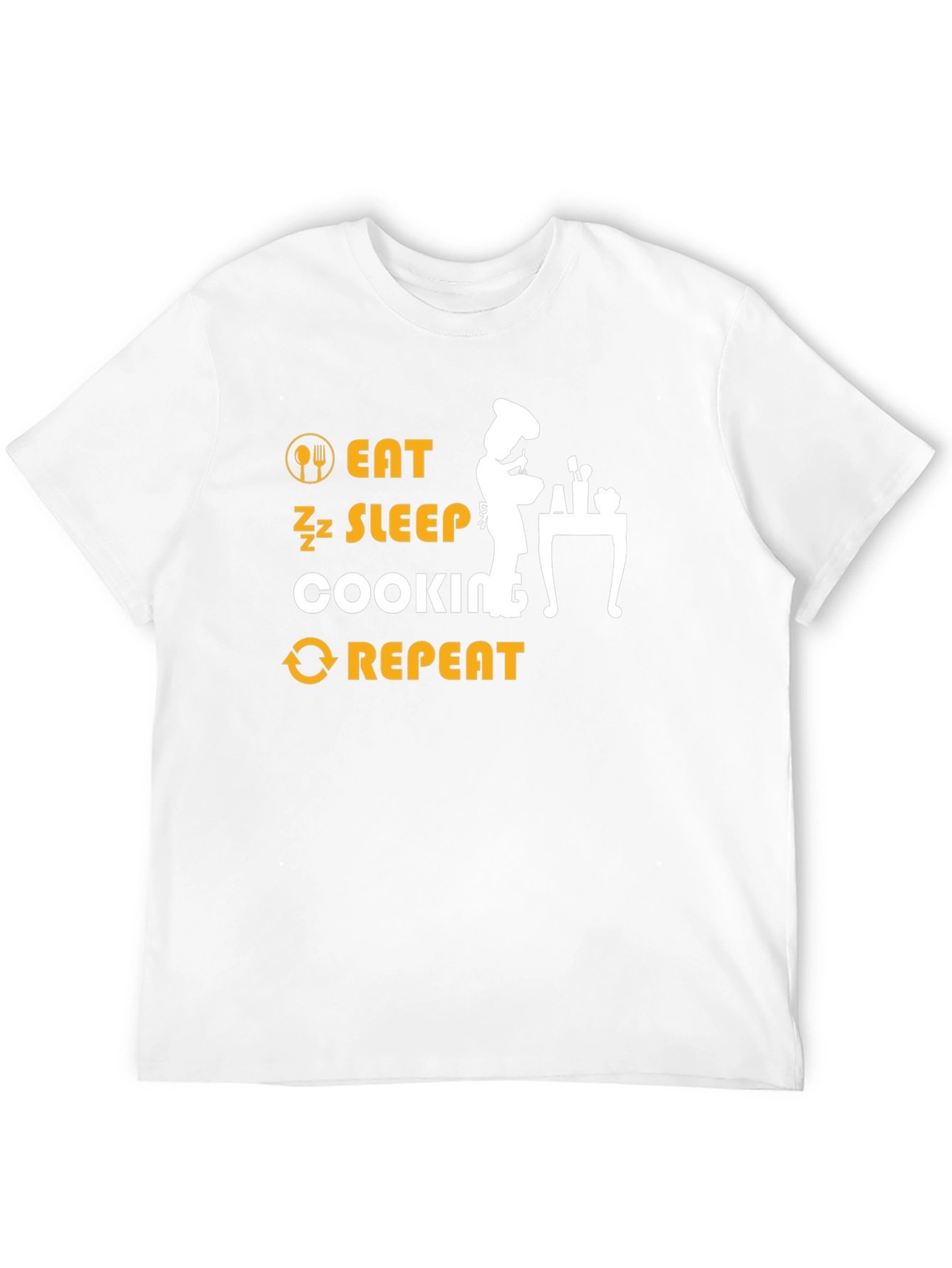 Eat Sleep Cooking Repeat T-Shirt