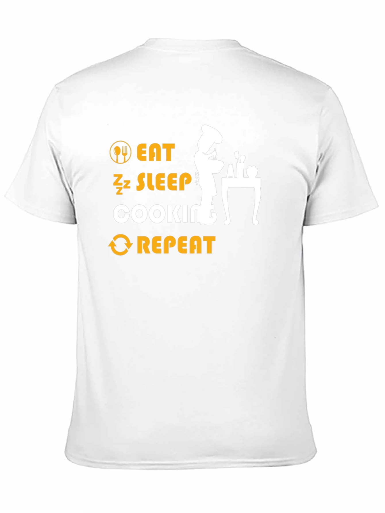 Eat Sleep Cooking Repeat T-Shirt