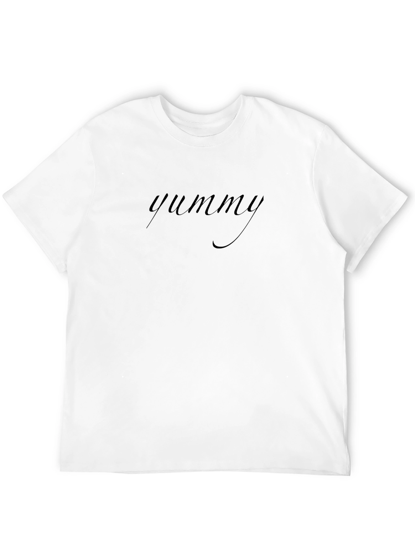 Yummy Black T-Shirt - Soft Stylish and Comfortable