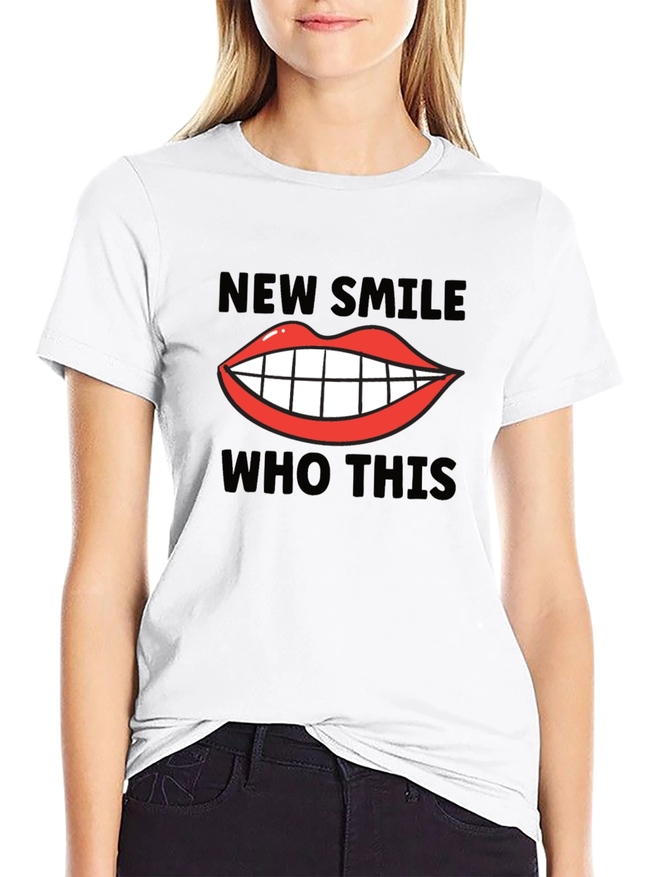 New Smile Who This Graphic Tee