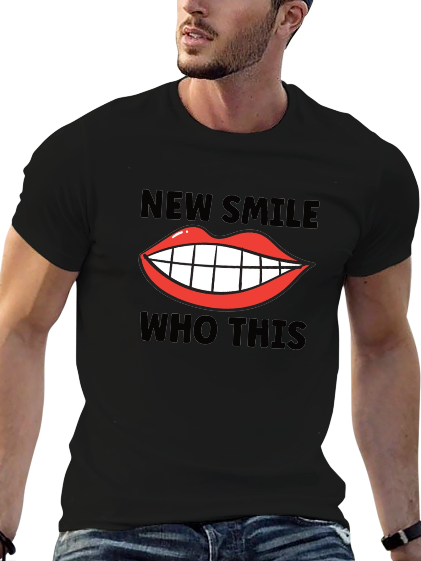 New Smile Who This Graphic Tee