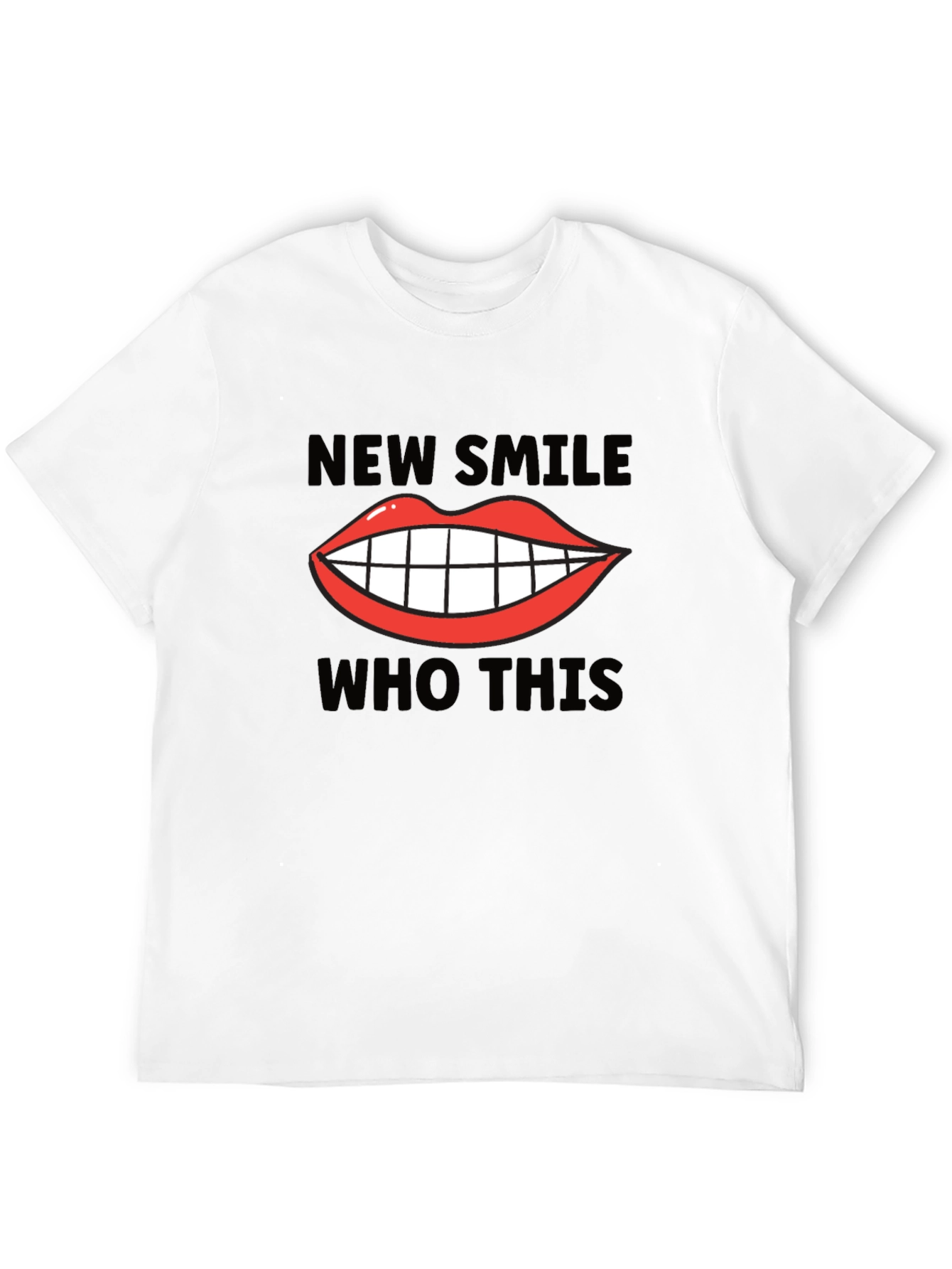 New Smile Who This Graphic Tee